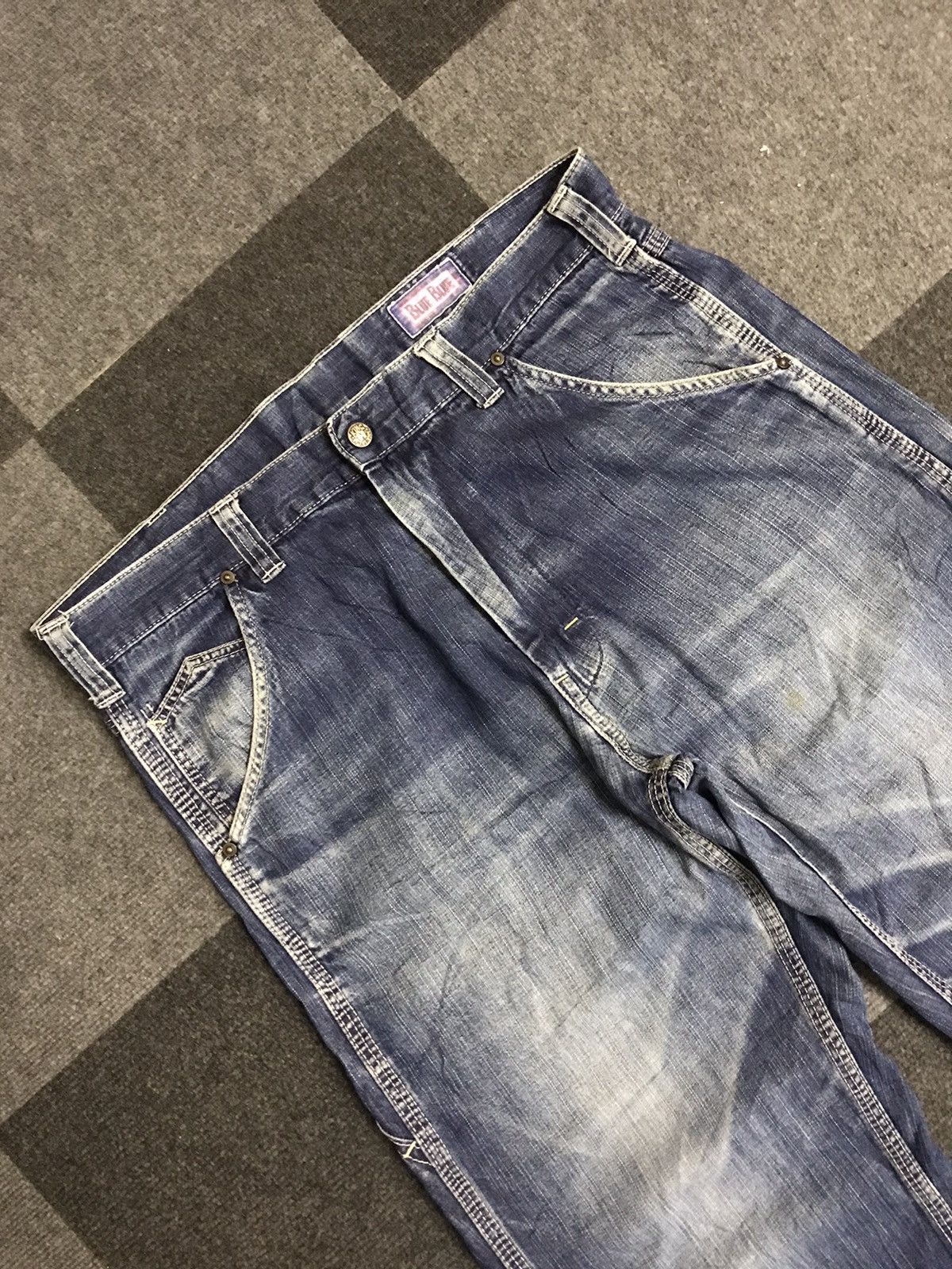 Blue Blue Japan × Japanese Brand BLUE BLUE Japan Light Carpenter Jeans Size US 34 / EU 50 - 2 Thumbnail