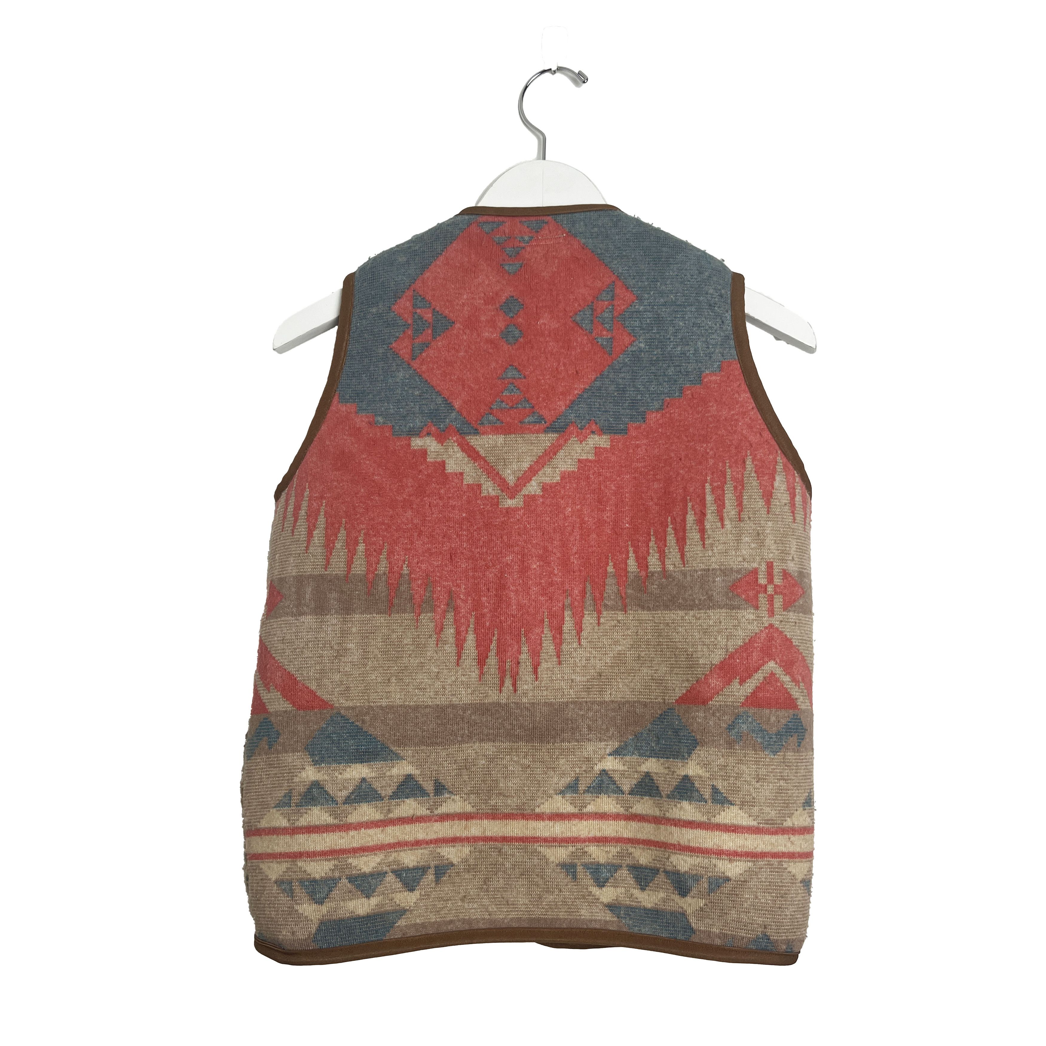 Kapital Navajo Reversible Fleece Printed Vest Size US S / EU 44-46 / 1 - 4 Thumbnail