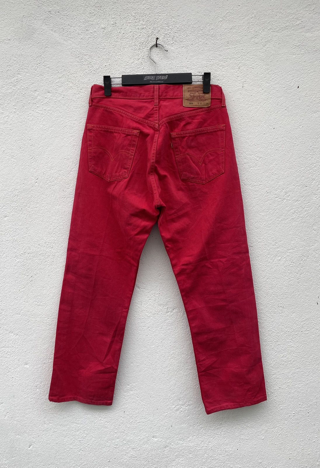 Levi's Levi’s 509 Red Denim Jeans Size US 30 / EU 46 - 7 Thumbnail