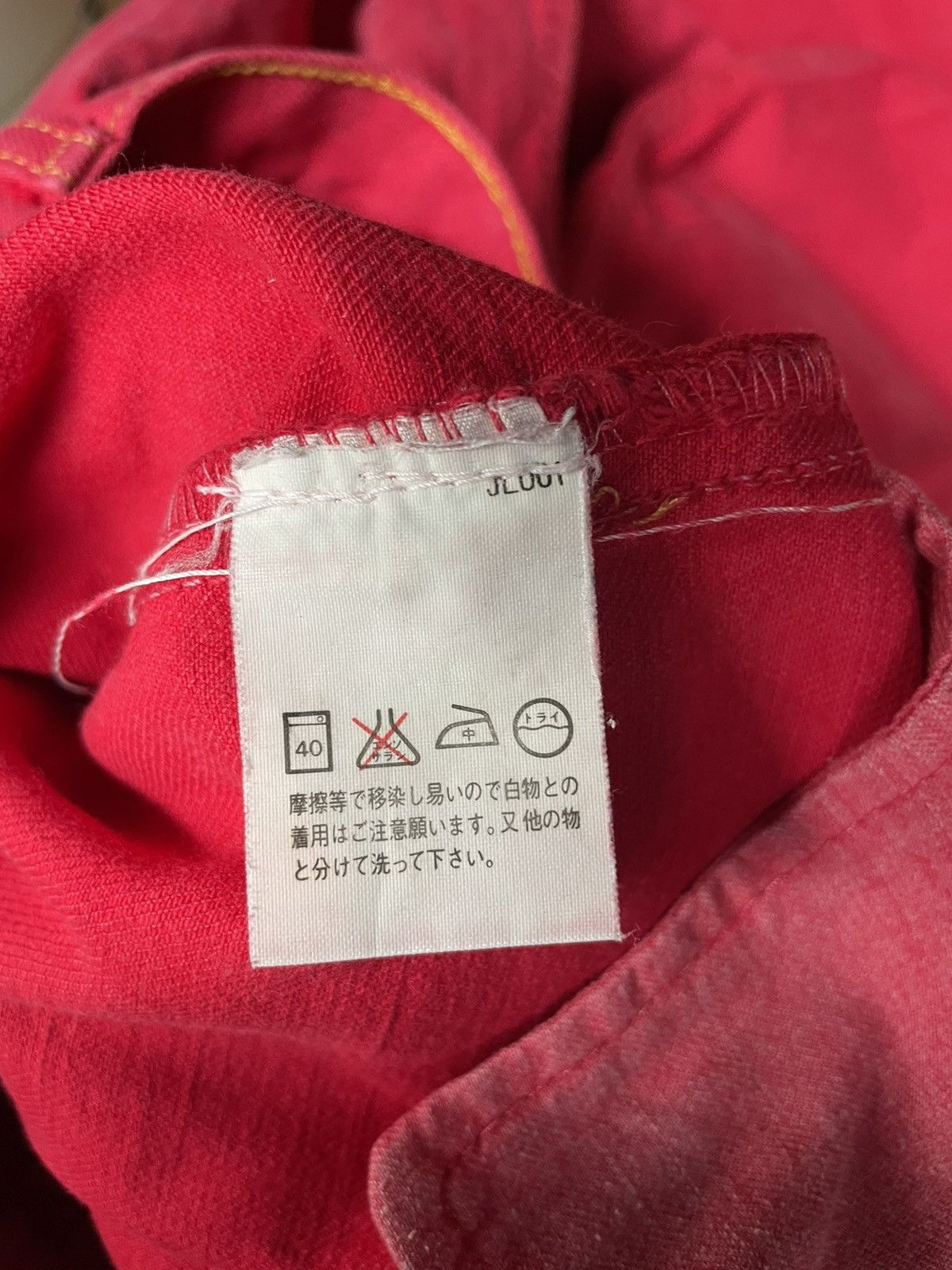 Levi's Levi’s 509 Red Denim Jeans Size US 30 / EU 46 - 13 Thumbnail