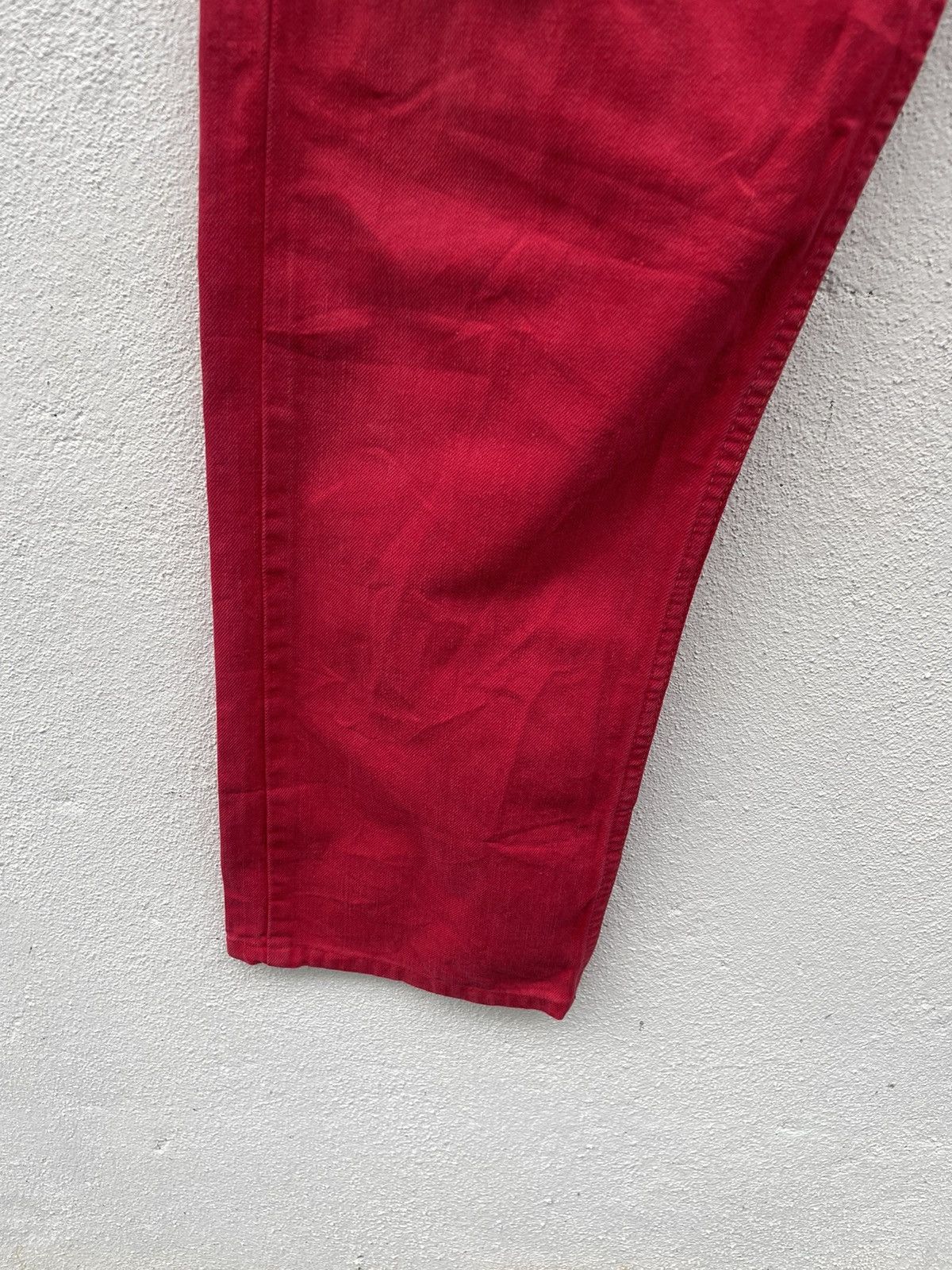 Levi's Levi’s 509 Red Denim Jeans Size US 30 / EU 46 - 4 Thumbnail
