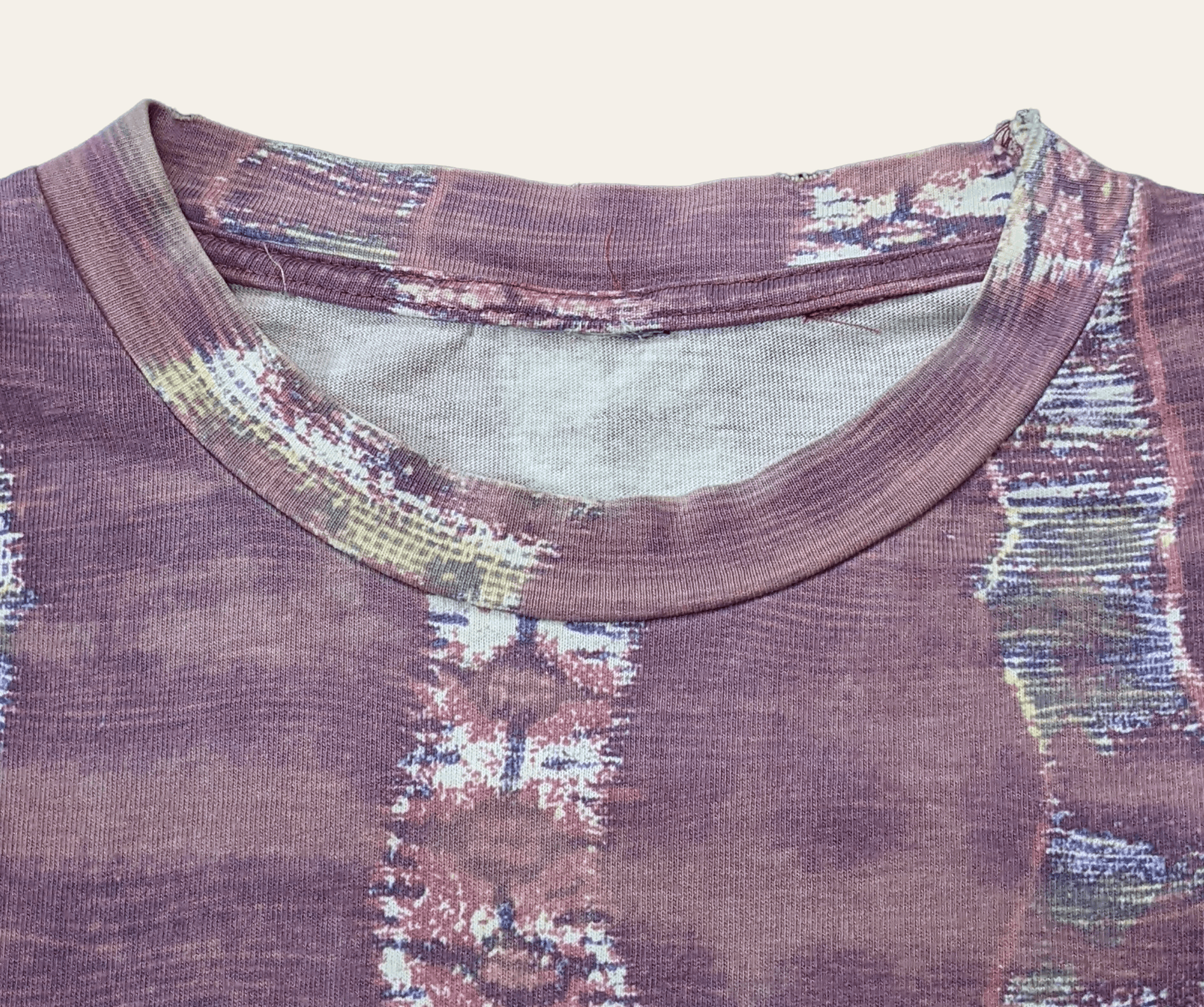 Billabong × Lightning Bolt × Vintage Vtg 90s Lighting Bolt Flower Wave Tie Dye Fullprint T shirt Size US XL / EU 56 / 4 - 5 Thumbnail