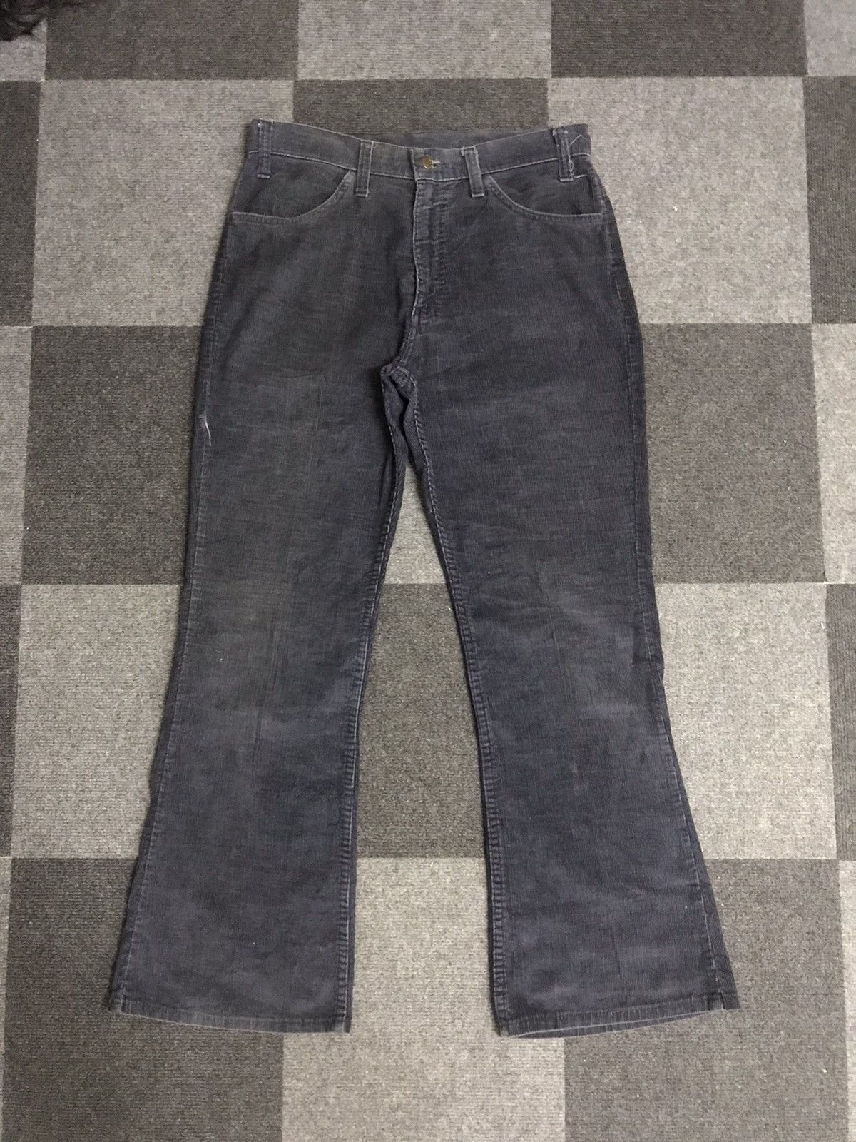 Very Rare Vintage 70s Levi 646 Bell Bottom Curduroy Pant