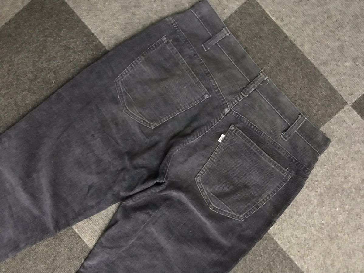 Levi's Very Rare Vintage 70s Levi 646 Bell Bottom Curduroy Pant Size US 31 - 9 Thumbnail