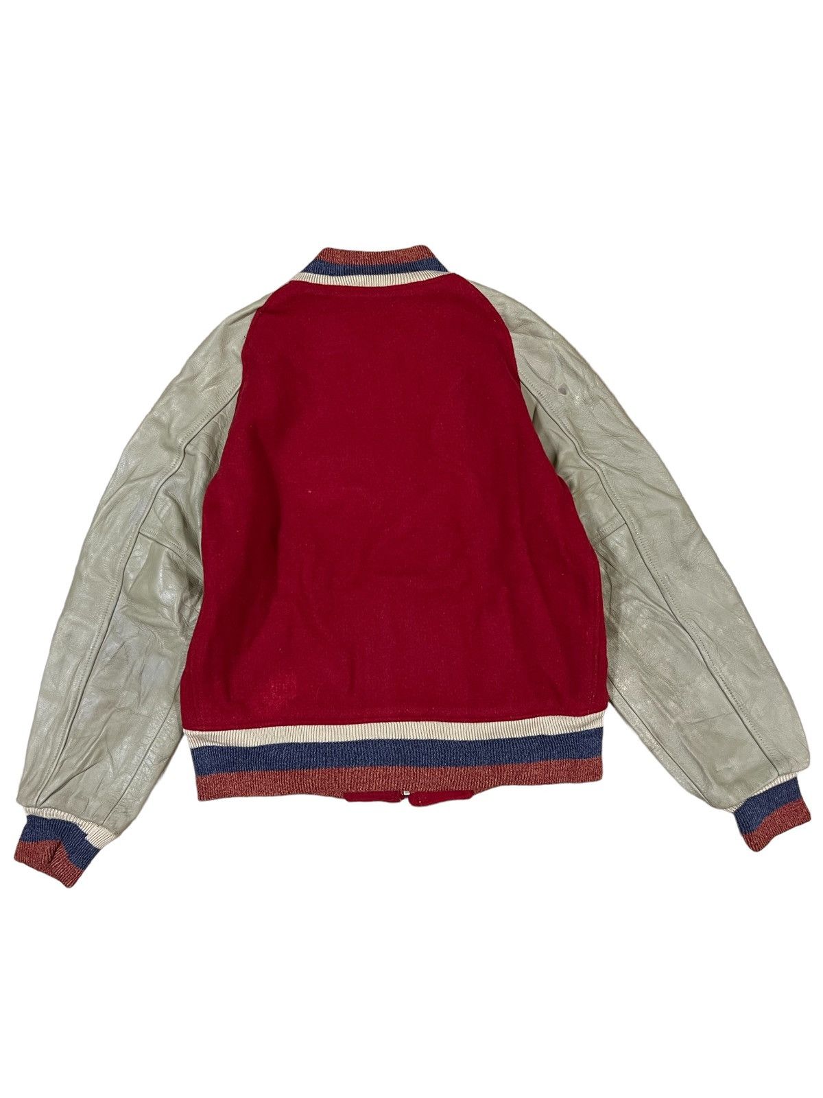 Samurai Jeans × Sugar Cane ARCHIVE🔥1956 Style Eyes Canes Clark Fork Varsity Jacket Size US M / EU 48-50 / 2 - 4 Thumbnail