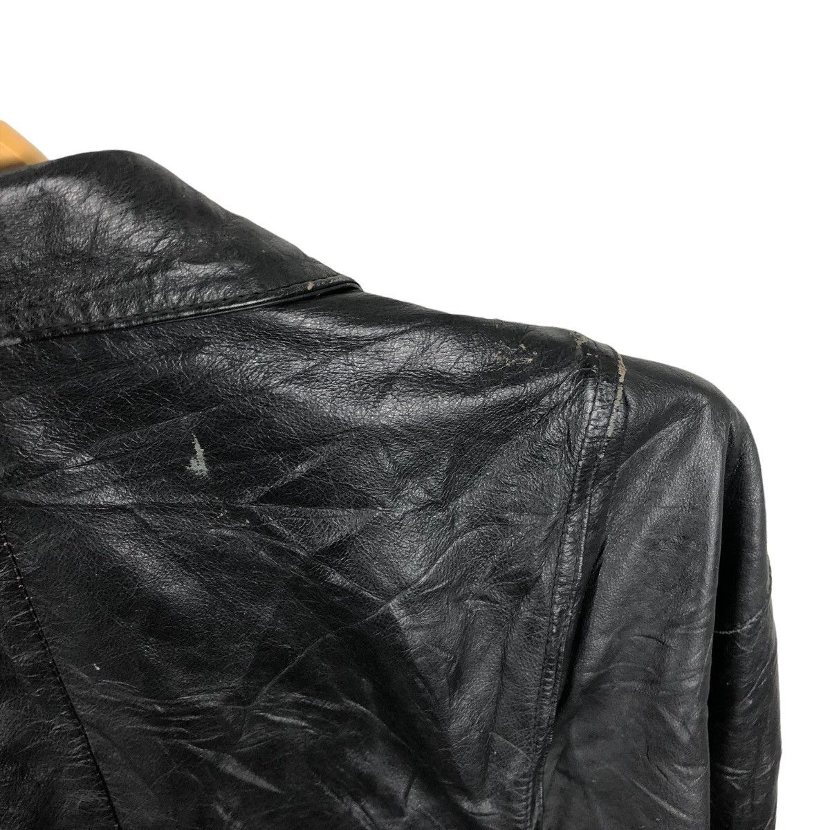Japanese Brand VTG JAPANESE BRAND COWHIDE LEATHER JACKET Size US M / EU 48-50 / 2 - 10 Thumbnail