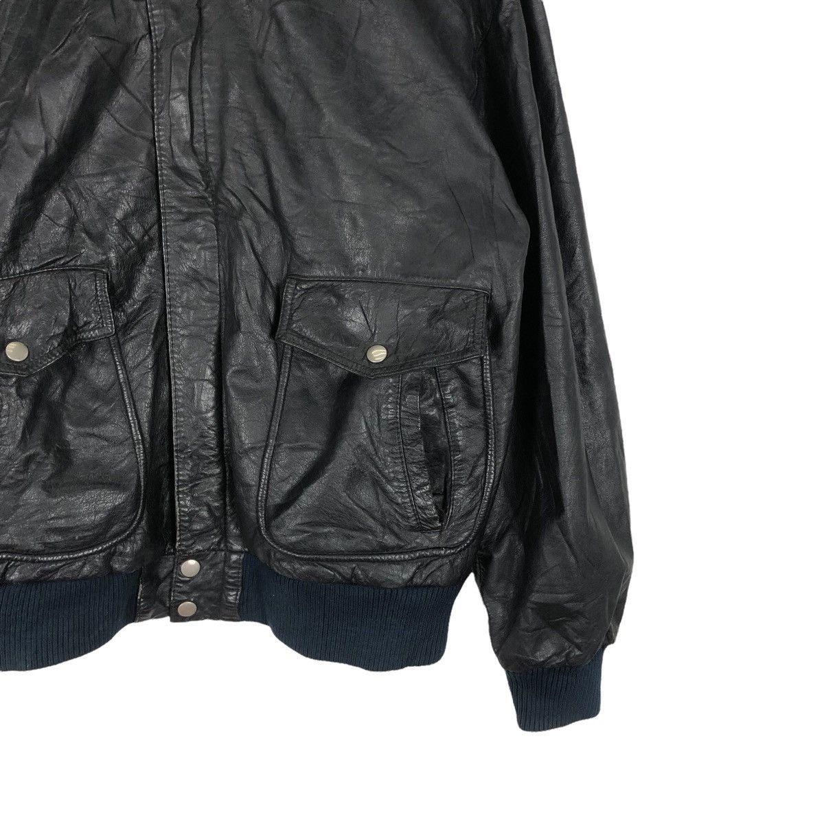 Japanese Brand VTG JAPANESE BRAND COWHIDE LEATHER JACKET Size US M / EU 48-50 / 2 - 6 Thumbnail