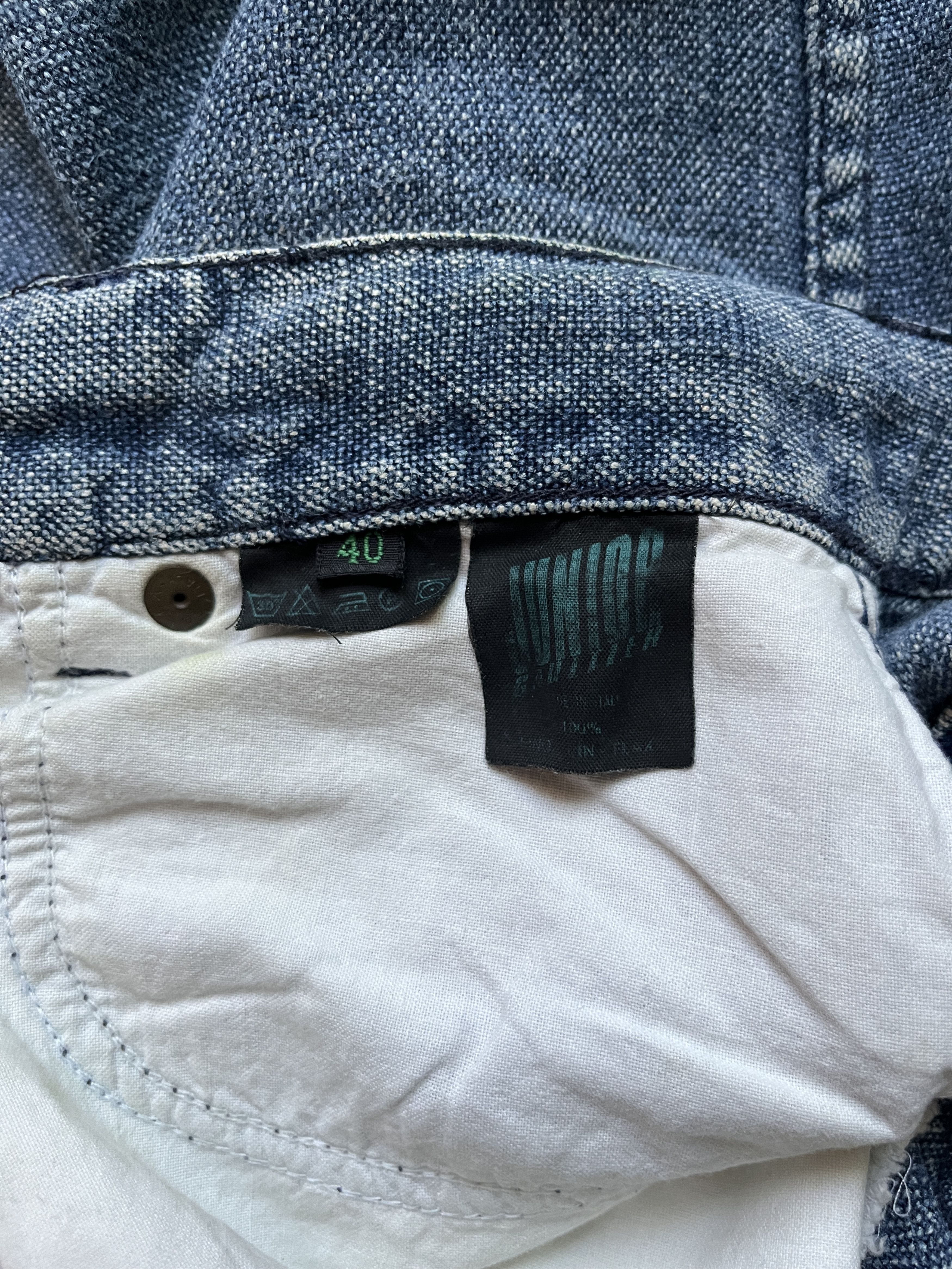 Jean Paul Gaultier ⚡️QUICK SALE⚡️1980s' Jean Paul Gaultier Blue Denim Shorts Size 24" / US 00 / IT 34 - 6 Thumbnail