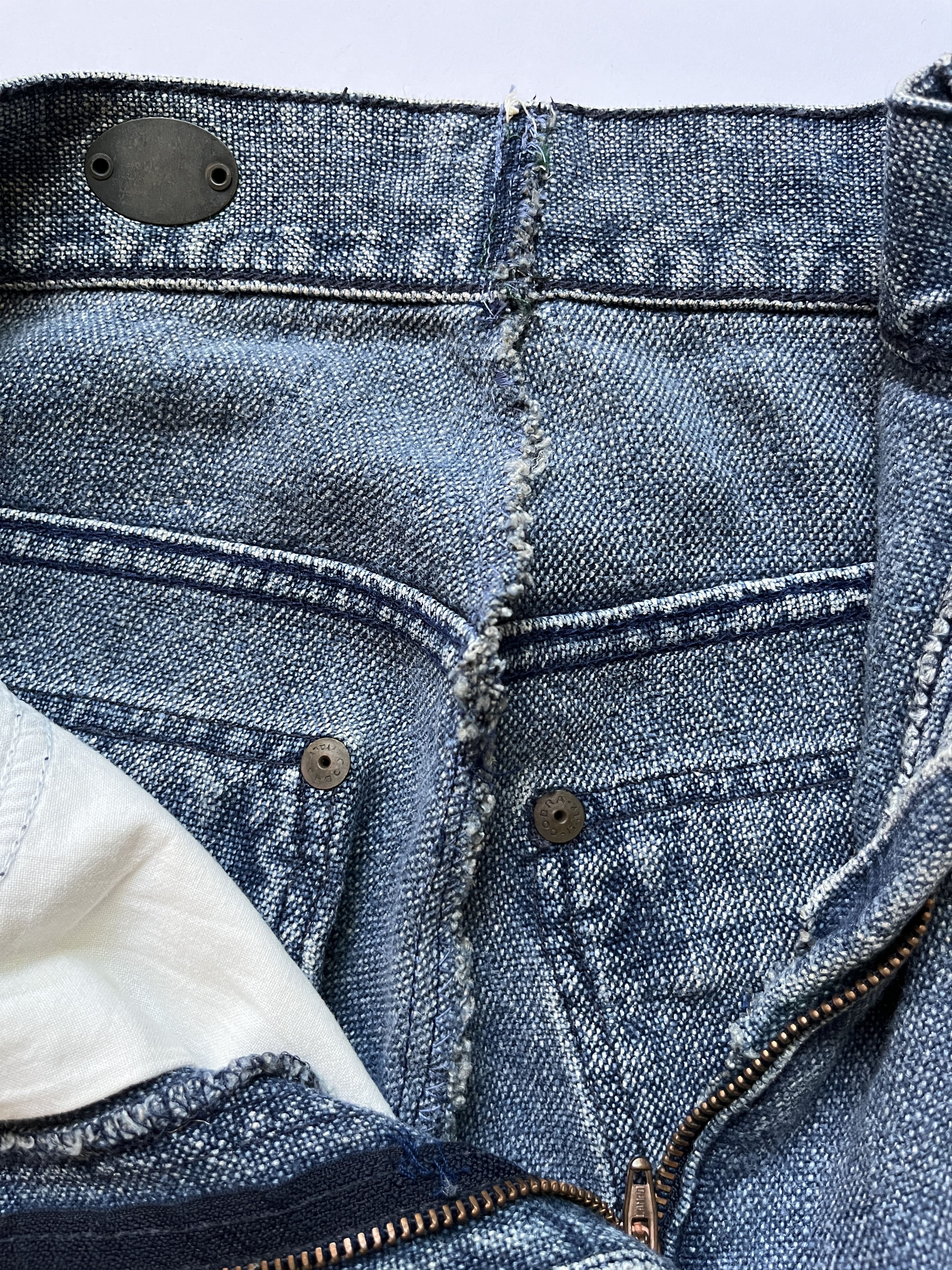 Jean Paul Gaultier ⚡️QUICK SALE⚡️1980s' Jean Paul Gaultier Blue Denim Shorts Size 24" / US 00 / IT 34 - 5 Thumbnail