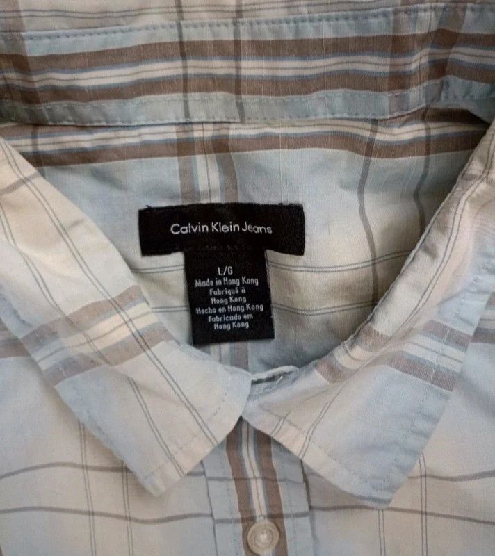 Calvin Klein Calvin Klein vintage shirt L Size US L / EU 52-54 / 3 - 2 Thumbnail