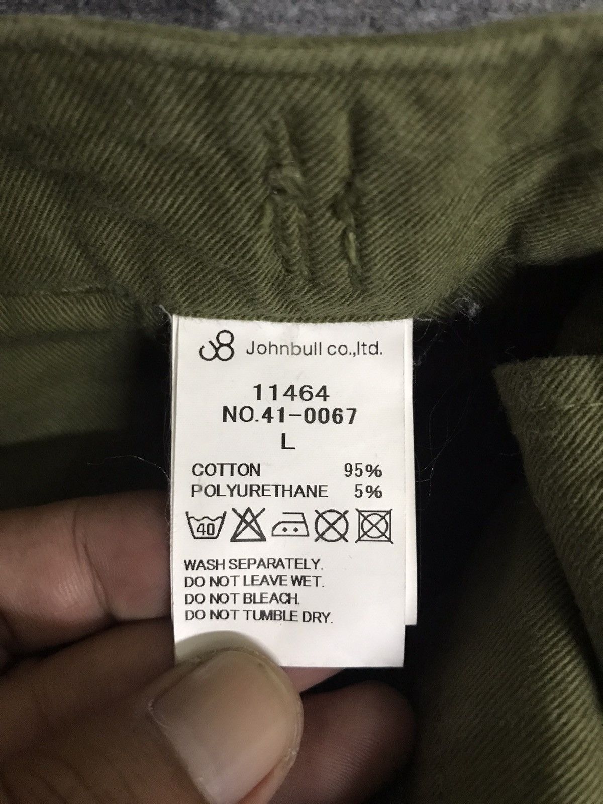 Japanese Brand × Johnbull Johnbull Japan Military Cargo Pant Size US 32 / EU 48 - 11 Thumbnail