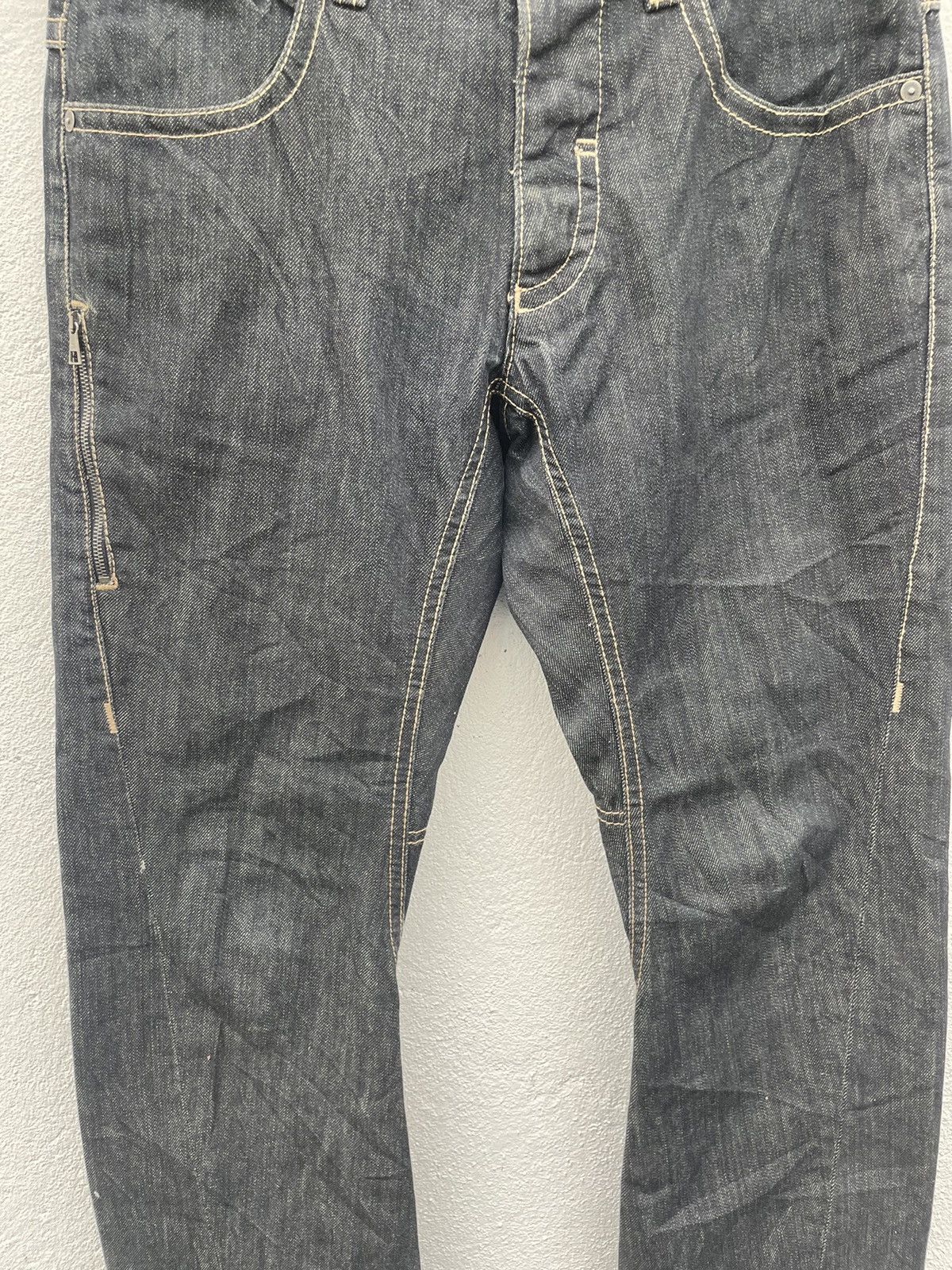 Indigo × Neil Barrett Neil Barrett Indigo Dark Denim Made In Italy Size US 31 - 5 Thumbnail