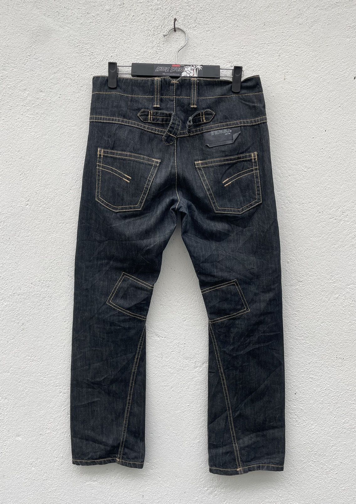 Indigo × Neil Barrett Neil Barrett Indigo Dark Denim Made In Italy Size US 31 - 1 Thumbnail