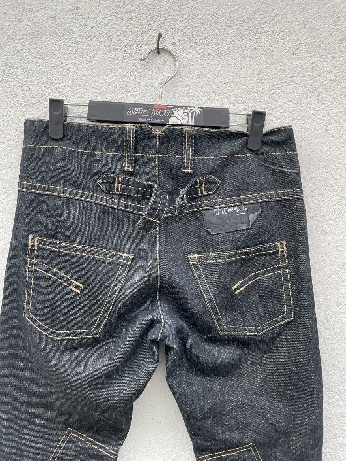 Indigo × Neil Barrett Neil Barrett Indigo Dark Denim Made In Italy Size US 31 - 9 Thumbnail
