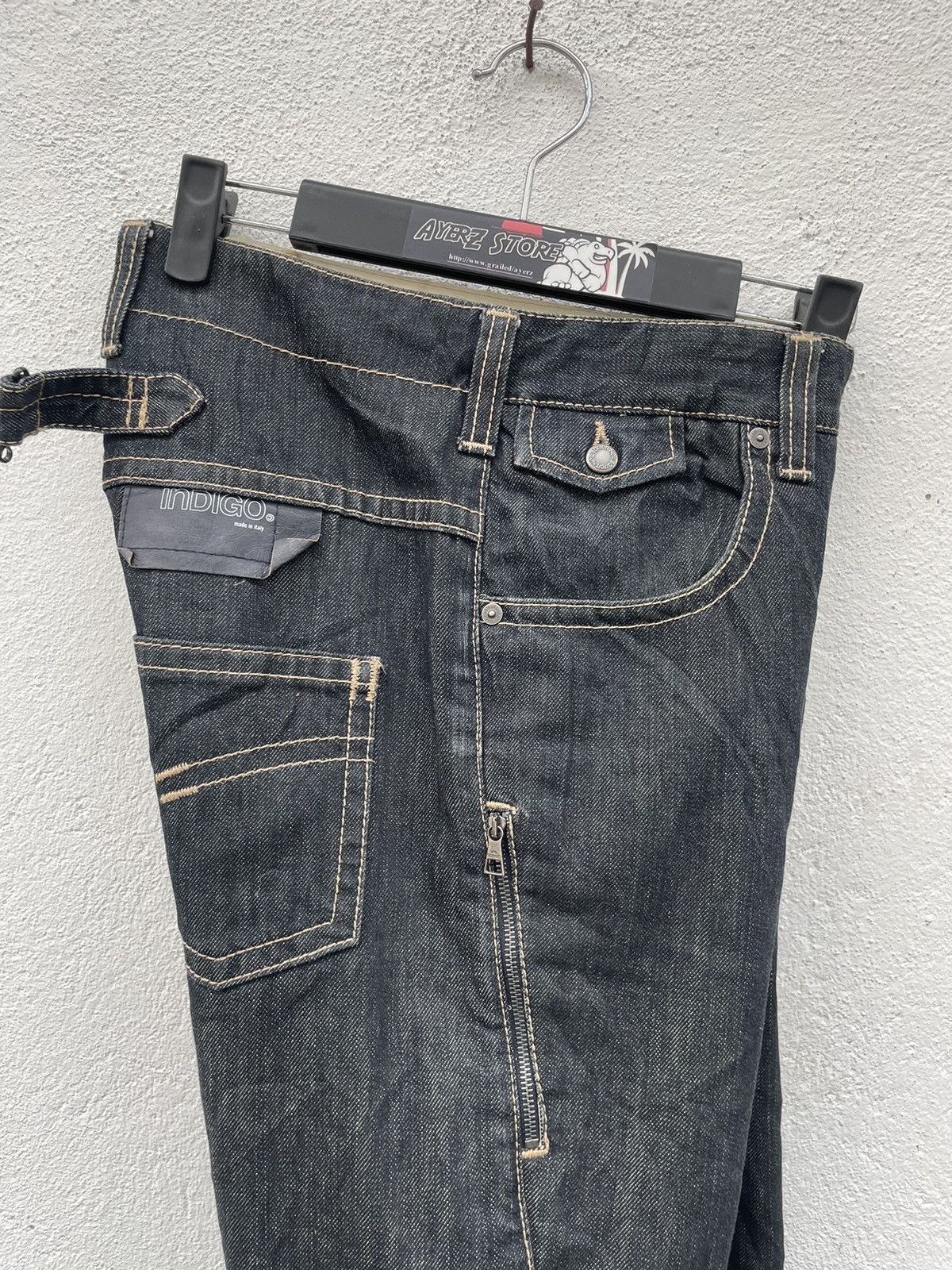 Indigo × Neil Barrett Neil Barrett Indigo Dark Denim Made In Italy Size US 31 - 14 Thumbnail
