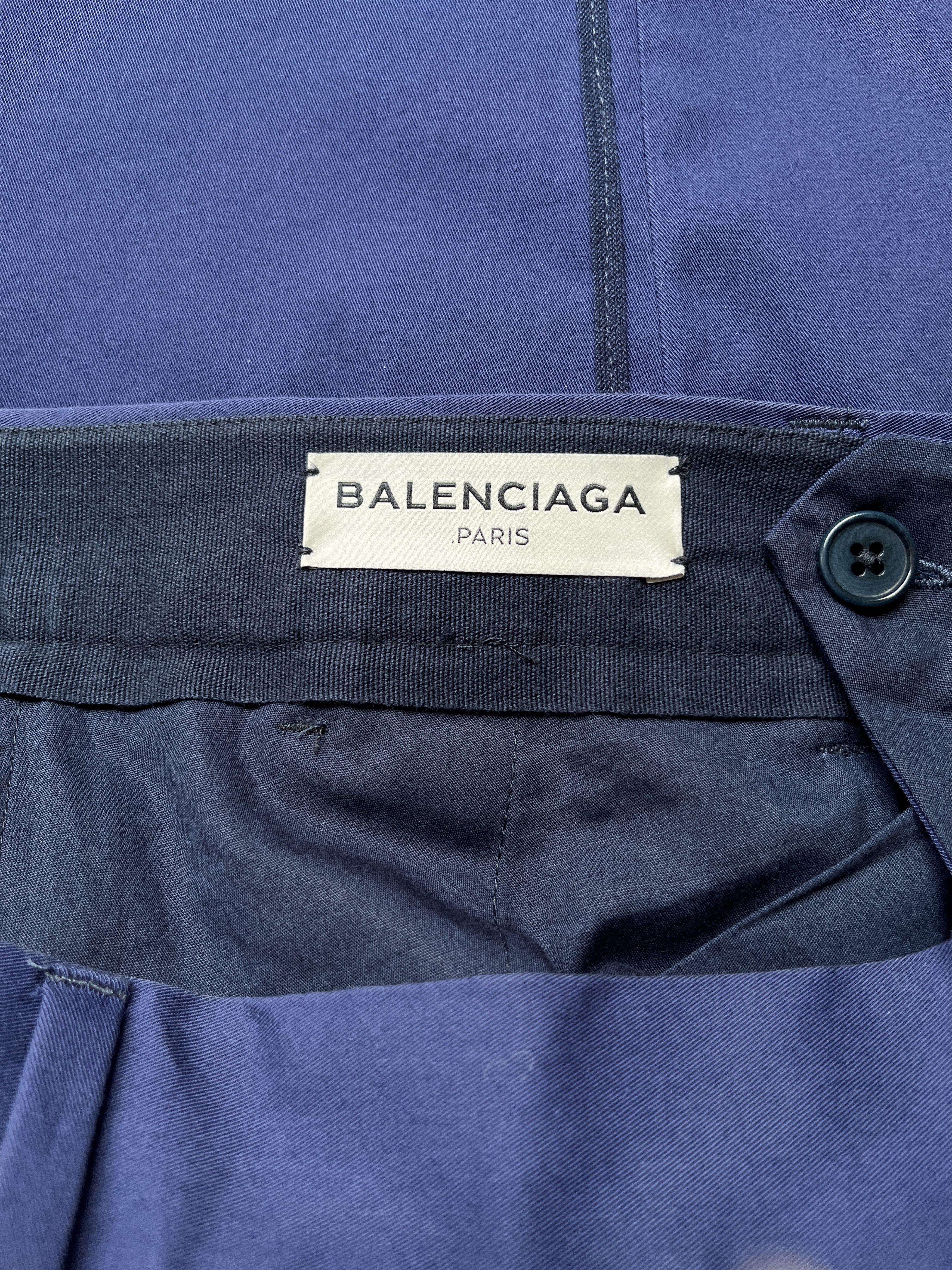 Balenciaga ⚡️QUICK SALE⚡️Balenciaga by Demna Royal Blue Sample Pants Size US 32 / EU 48 - 4 Thumbnail