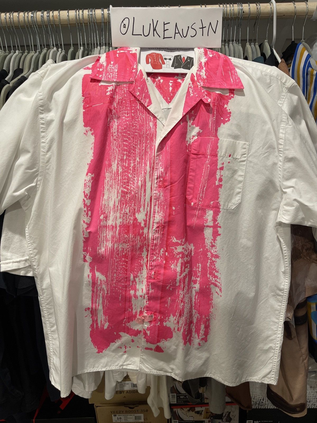 Marni Marni White&Pink Size US XL / EU 56 / 4 - 2 Thumbnail