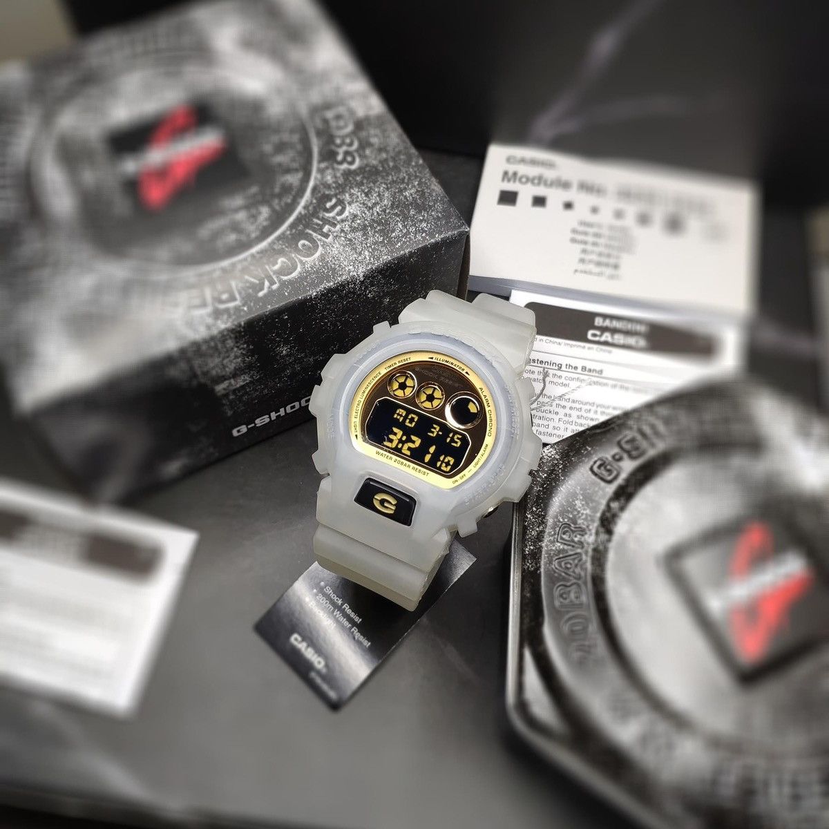 G Shock G-Shock DW6900 Custom Glow In The Dark Size ONE SIZE - 1 Thumbnail