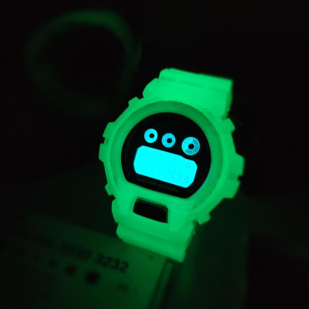 G Shock G-Shock DW6900 Custom Glow In The Dark Size ONE SIZE - 3 Thumbnail