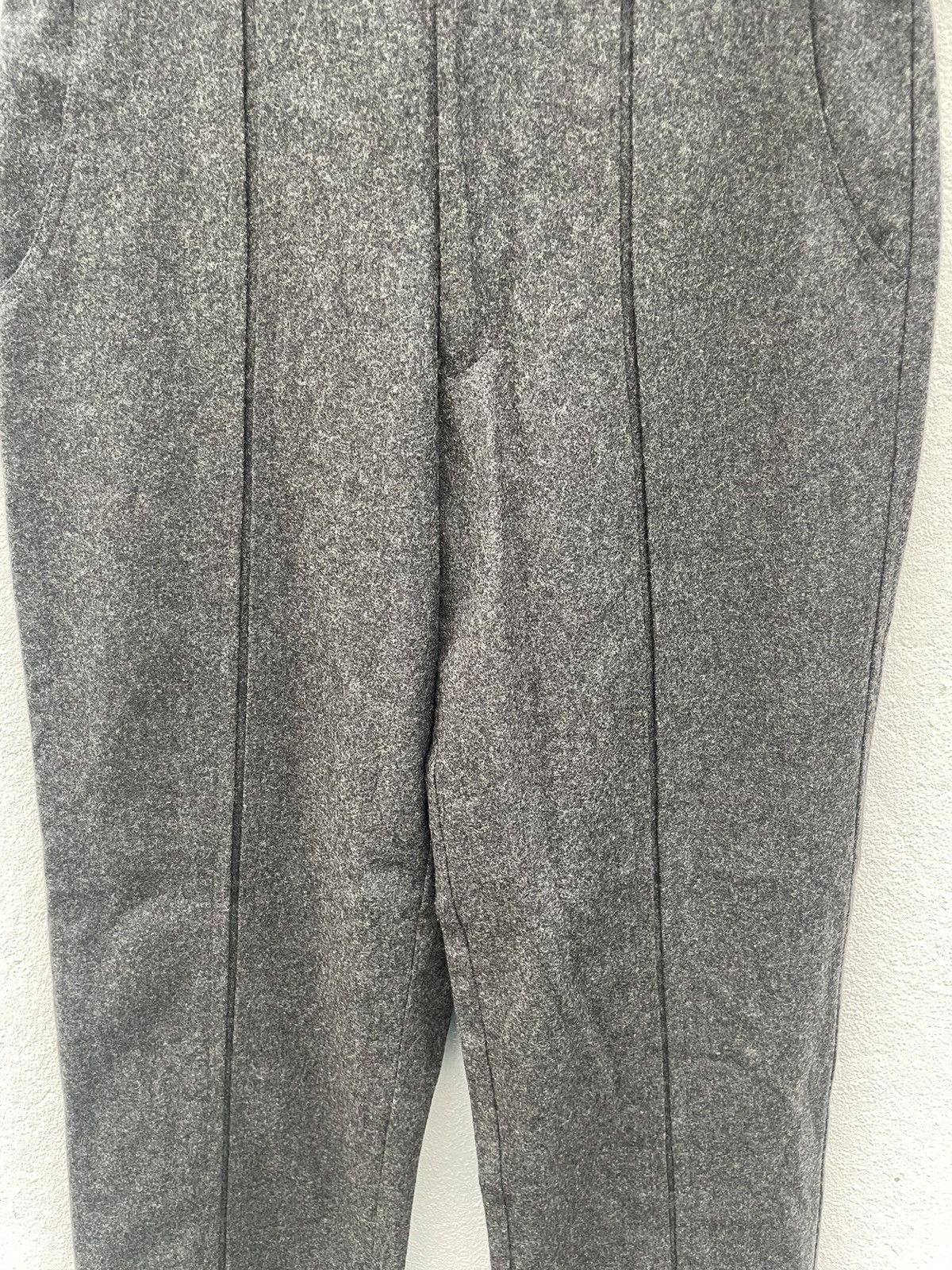 Designer OZZ Mens Wool Side Buckle Pants made in japan Size US 30 / EU 46 - 4 Thumbnail
