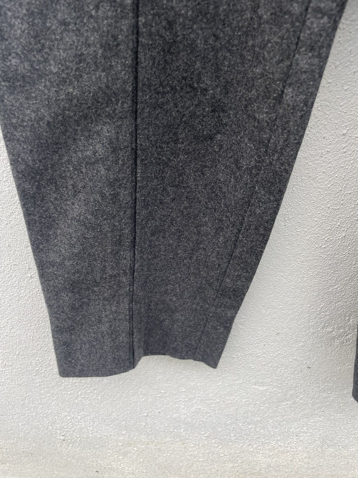 Designer OZZ Mens Wool Side Buckle Pants made in japan Size US 30 / EU 46 - 5 Thumbnail