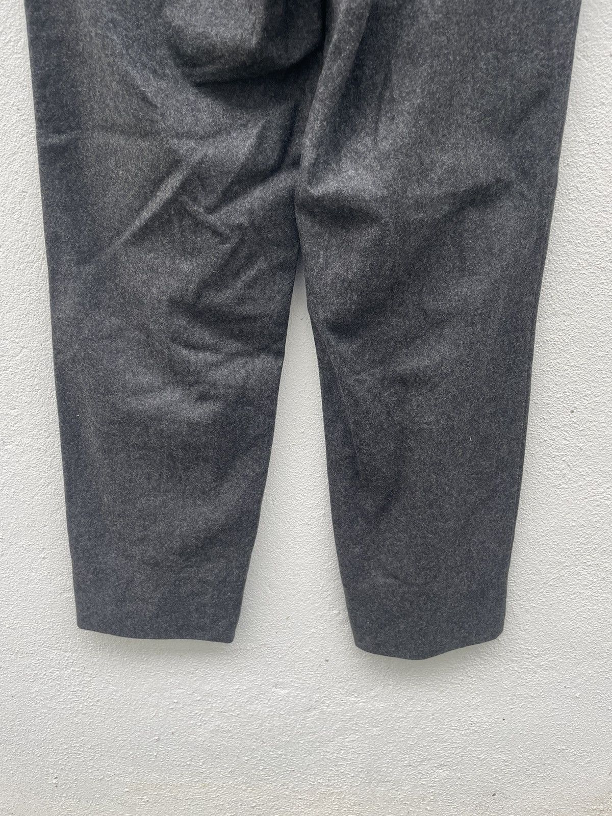 Designer OZZ Mens Wool Side Buckle Pants made in japan Size US 30 / EU 46 - 10 Thumbnail