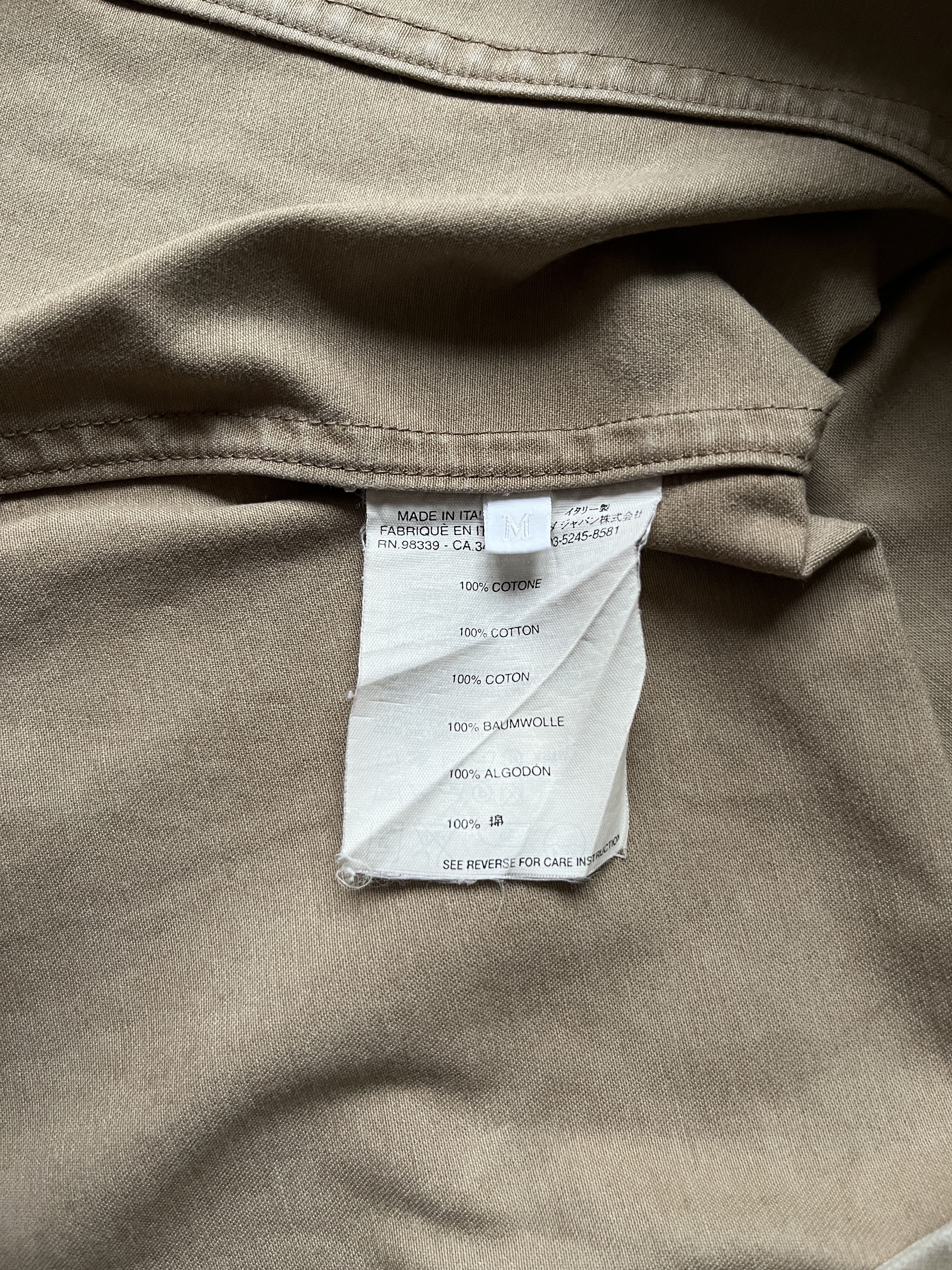 Miu Miu ⚡️QUICK SALE⚡️2000's Miu Miu Beige Cotton Jacket Size M / US 6-8 / IT 42-44 - 4 Thumbnail