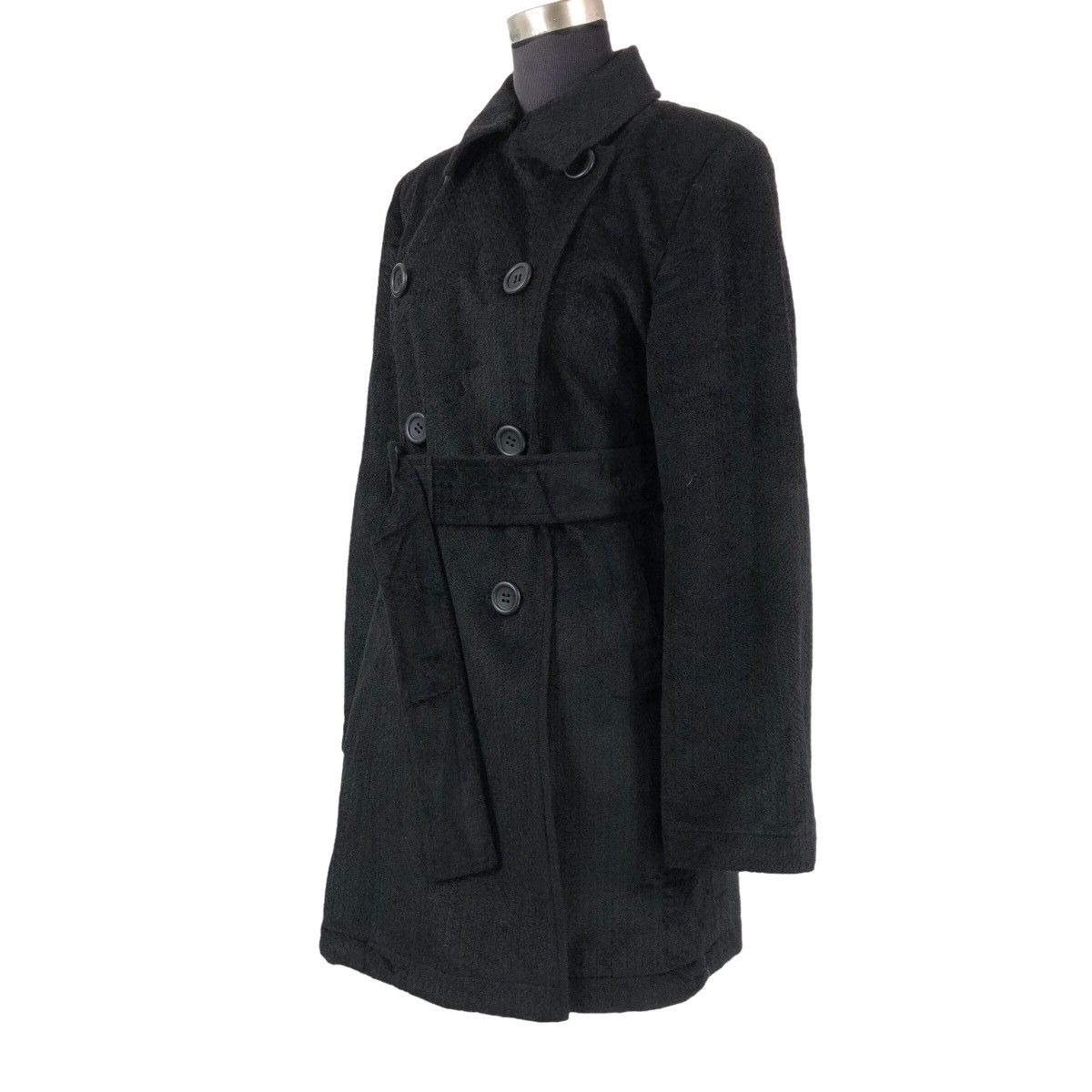 Vintage Vintage 90s Mary Quant Wool Trench Coat Size M / US 6-8 / IT 42-44 - 3 Thumbnail