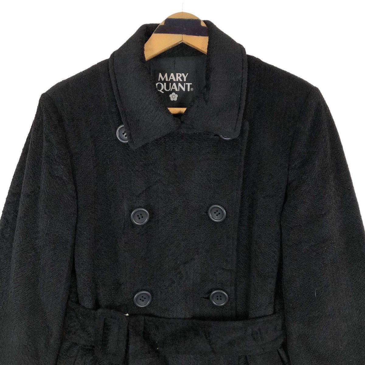 Vintage Vintage 90s Mary Quant Wool Trench Coat Size M / US 6-8 / IT 42-44 - 13 Thumbnail