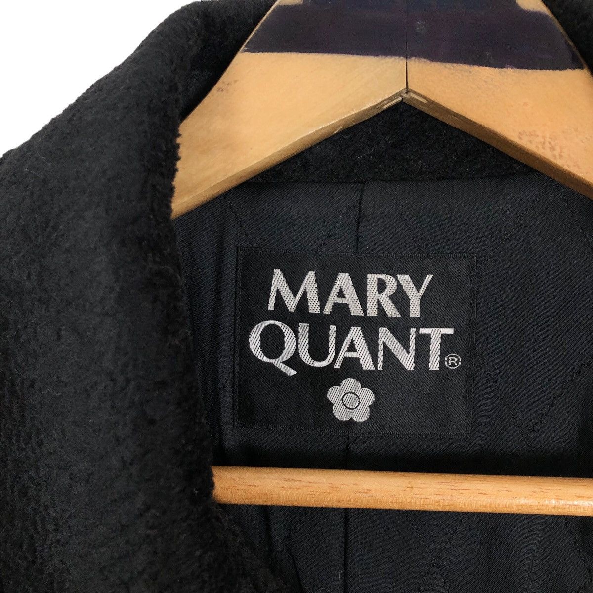 Vintage Vintage 90s Mary Quant Wool Trench Coat Size M / US 6-8 / IT 42-44 - 8 Thumbnail