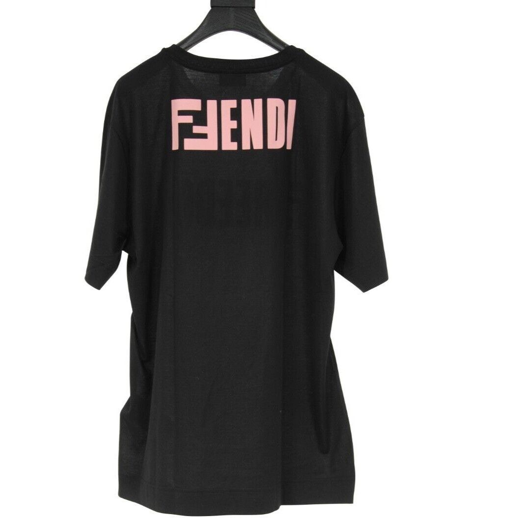 Fendi FFreedom Logo Split T Shirt Size US S / EU 44-46 / 1 - 2 Thumbnail