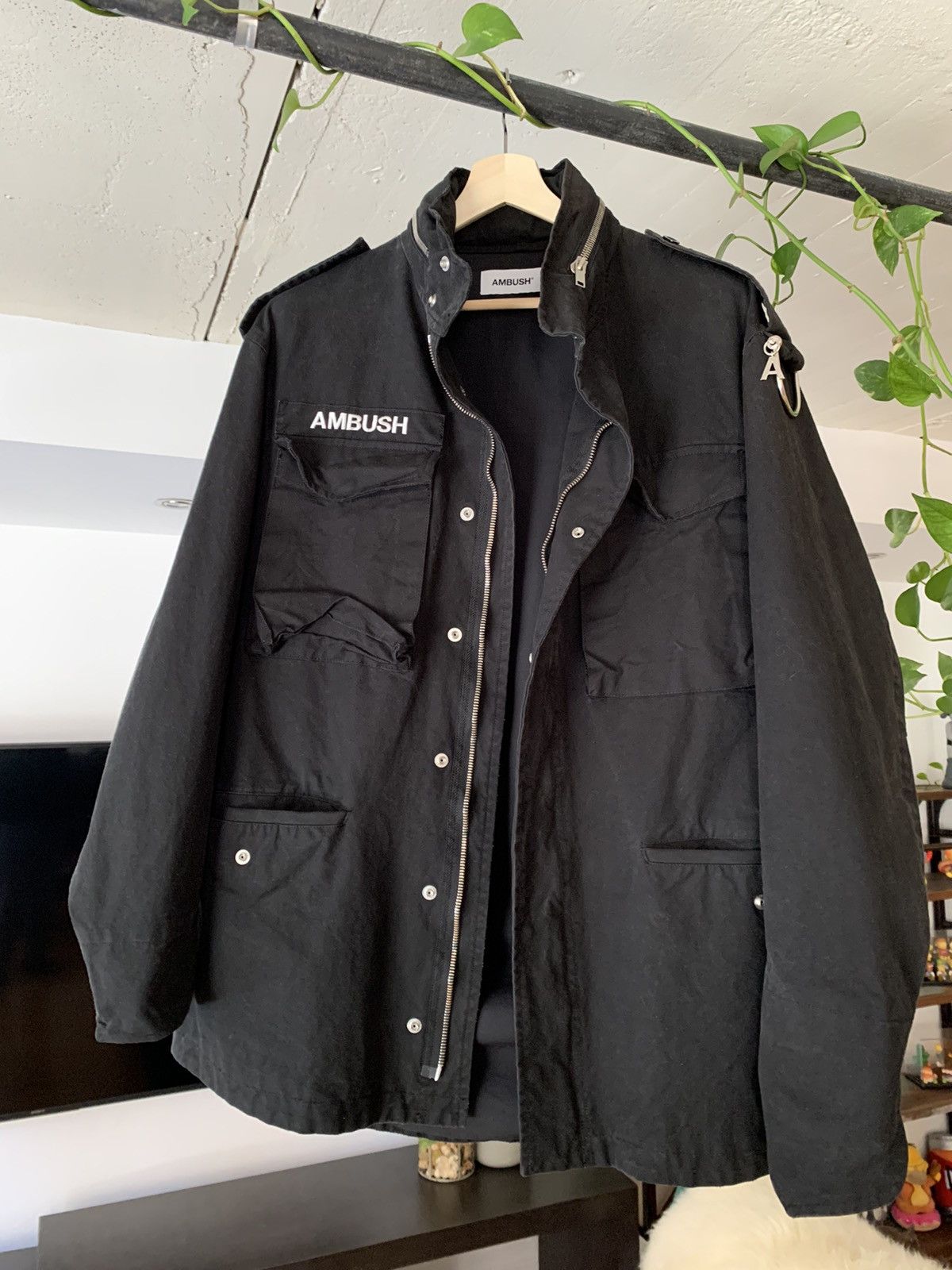 Ambush Design Black Military Jacket Size US M / EU 48-50 / 2 - 2 Thumbnail