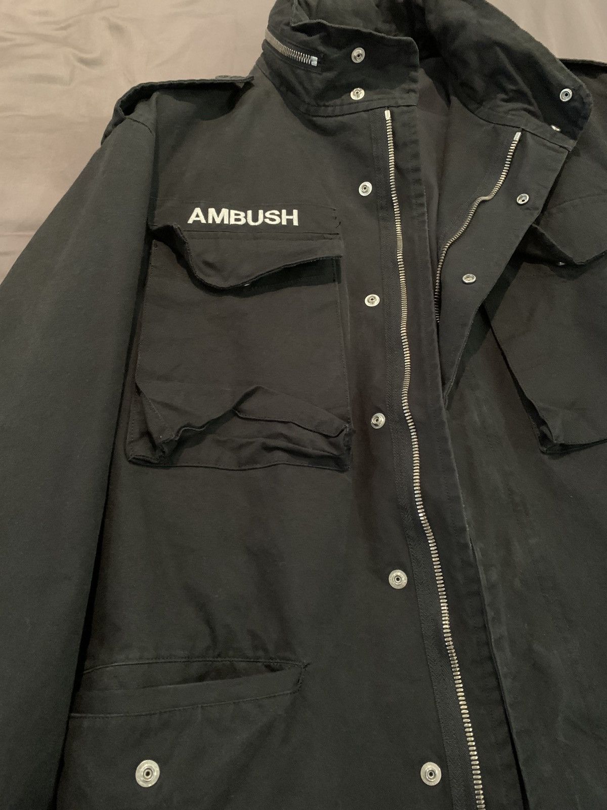 Ambush Design Black Military Jacket Size US M / EU 48-50 / 2 - 8 Thumbnail