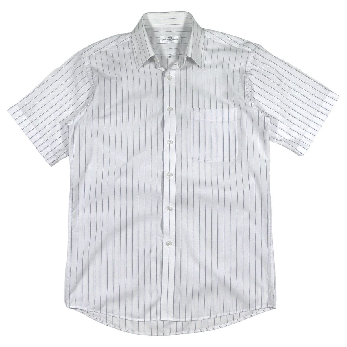 Balenciaga Balenciaga Striped Shirt Size US M / EU 48-50 / 2 - 1 Thumbnail