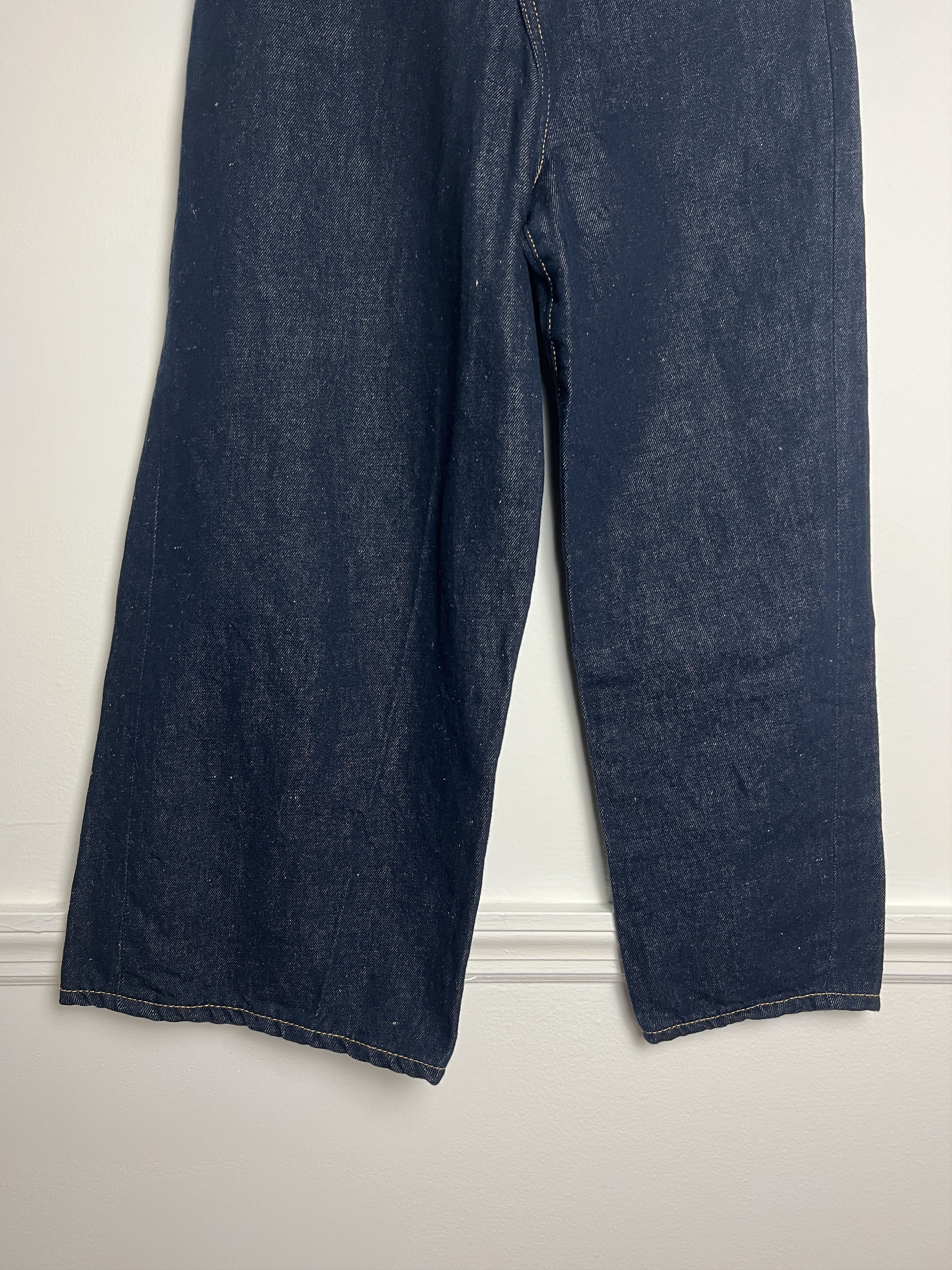 Junya Watanabe Comme Des Garçons Reconstruction Asymmetric Crossover Jeans Size 24" / US 00 / IT 34 - 3 Thumbnail