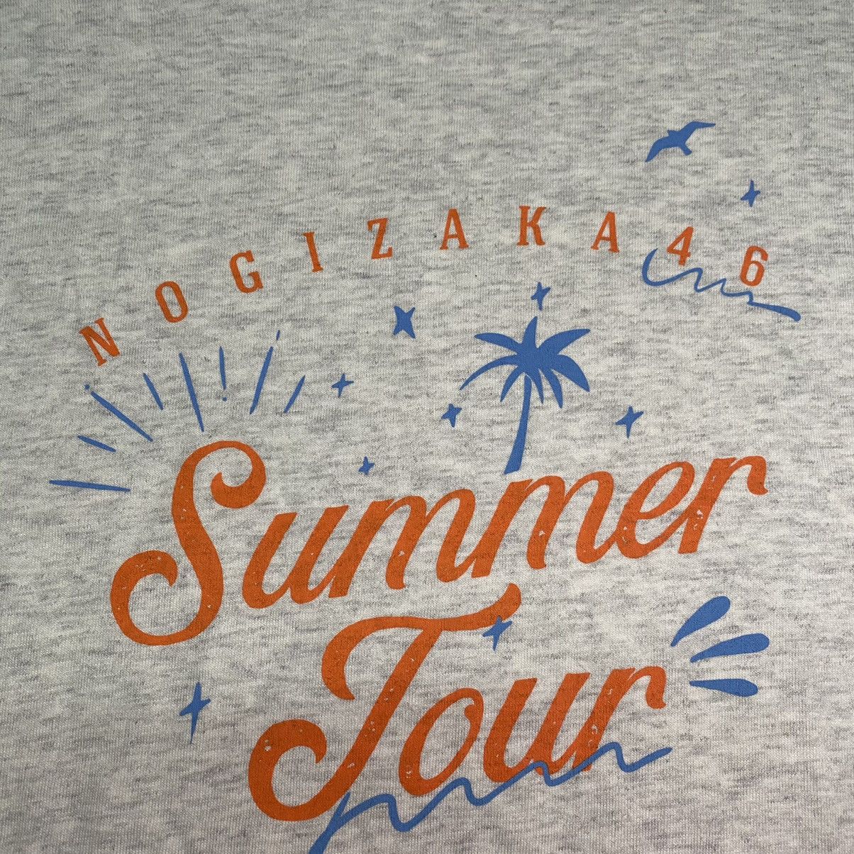 Anime × Band Tees × Japanese Brand Nogisaka 46 2018 Summer Tour Idol Waifu Promo T-Shirt Size US L / EU 52-54 / 3 - 5 Thumbnail