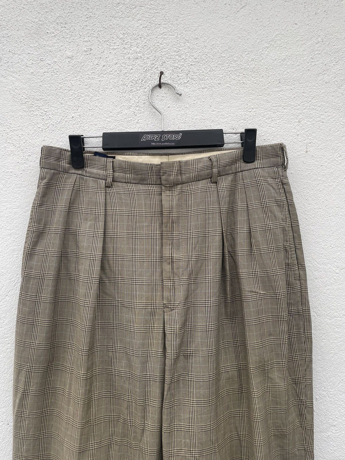 Polo Ralph Lauren Vintage Polo Ralph Lauren Checked Pants Size US 32 / EU 48 - 2 Thumbnail