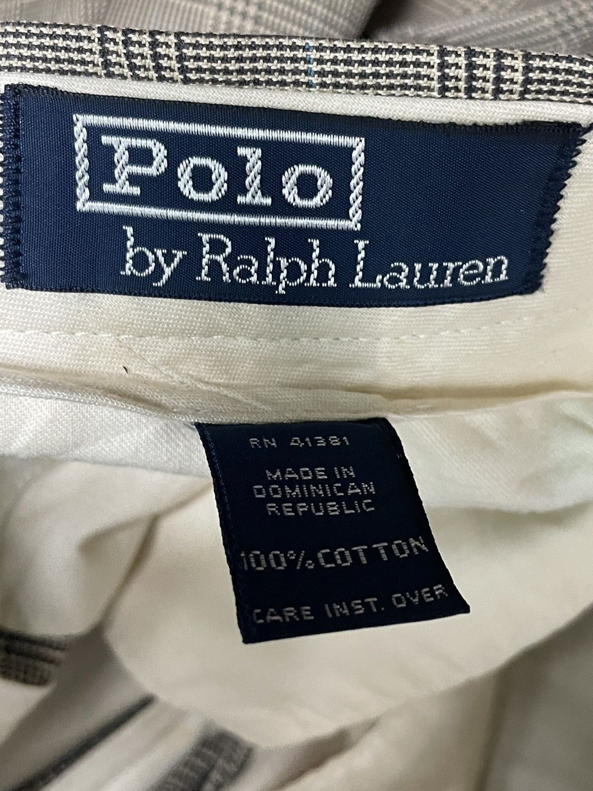 Polo Ralph Lauren Vintage Polo Ralph Lauren Checked Pants Size US 32 / EU 48 - 10 Thumbnail