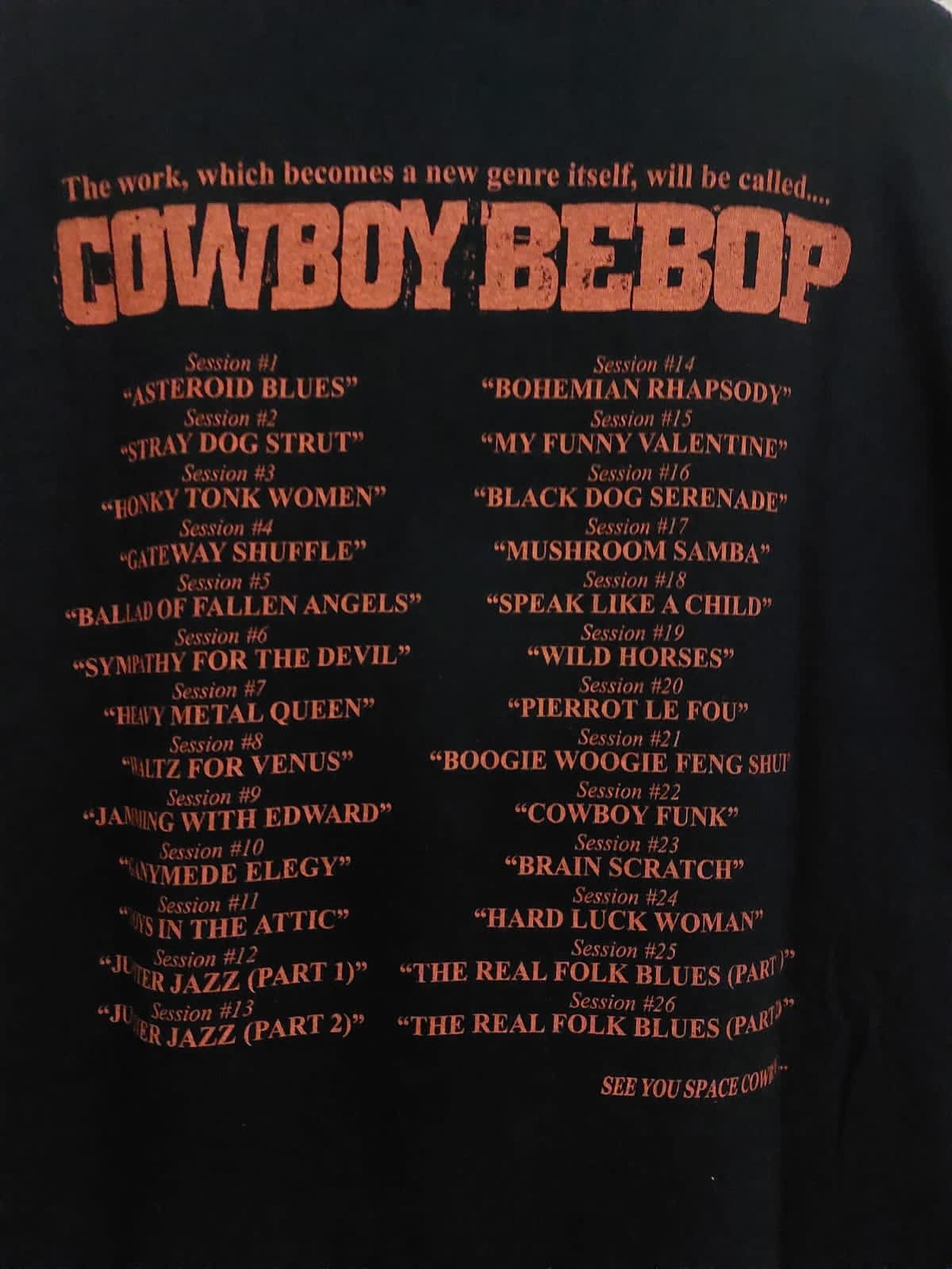 Japanese Brand Vintage cowboy bebop anime Tshirt Size US XL / EU 56 / 4 - 3 Thumbnail