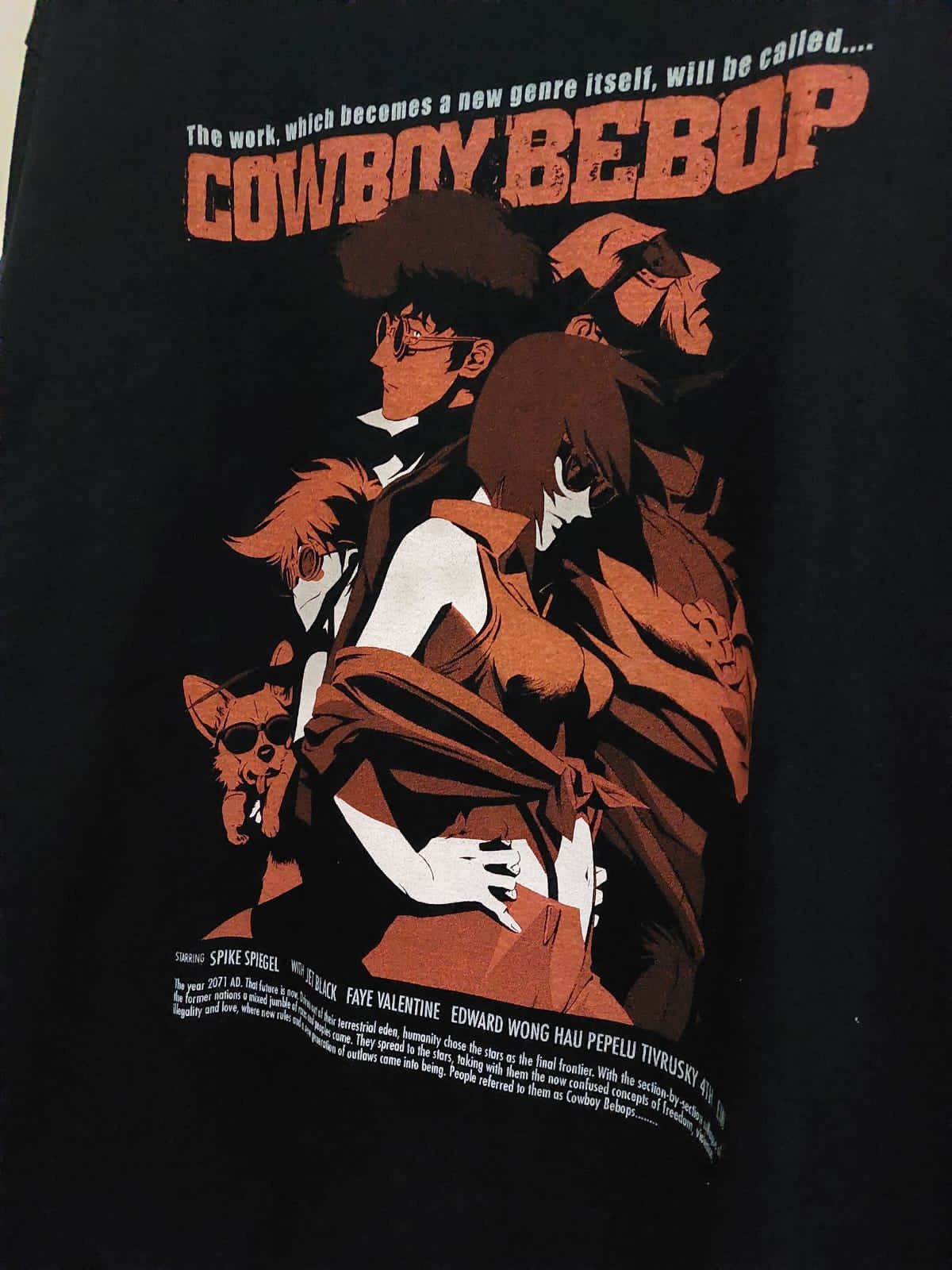 Japanese Brand Vintage cowboy bebop anime Tshirt Size US XL / EU 56 / 4 - 4 Thumbnail