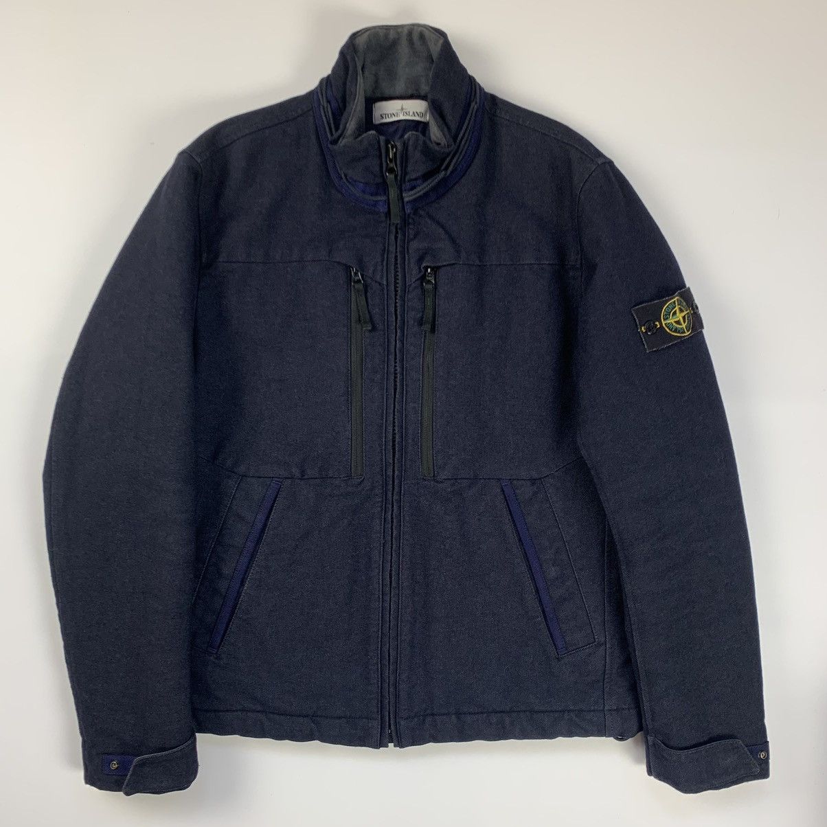 Stone Island Stone island saia doppia facia indigo AW jacket Size US L / EU 52-54 / 3 - 1 Thumbnail