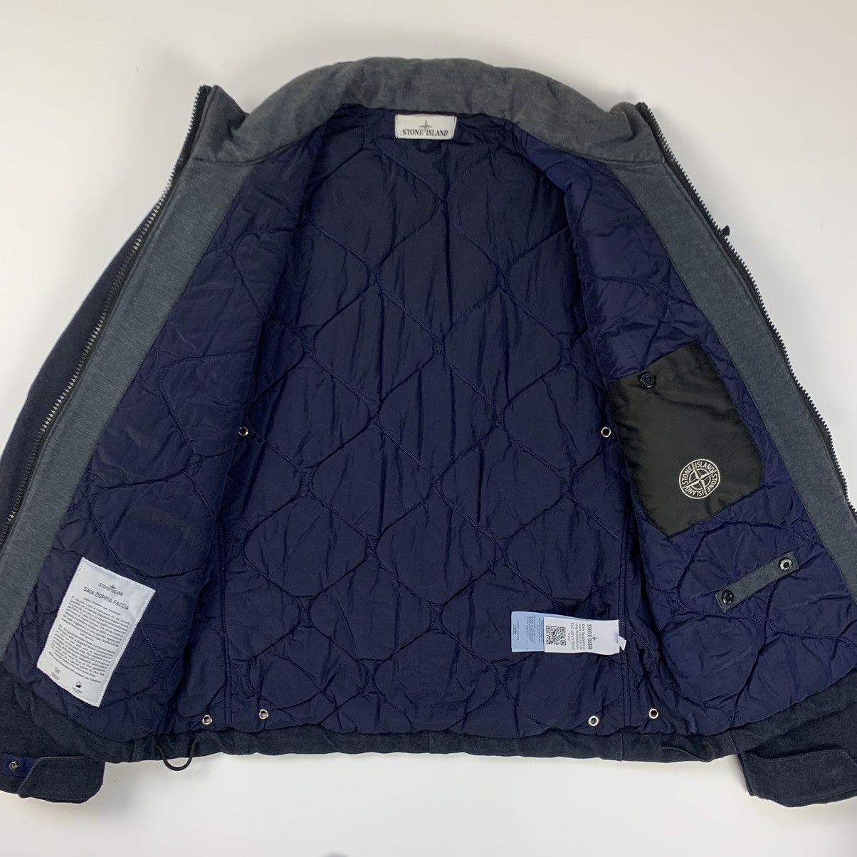 Stone Island Stone island saia doppia facia indigo AW jacket Size US L / EU 52-54 / 3 - 3 Thumbnail