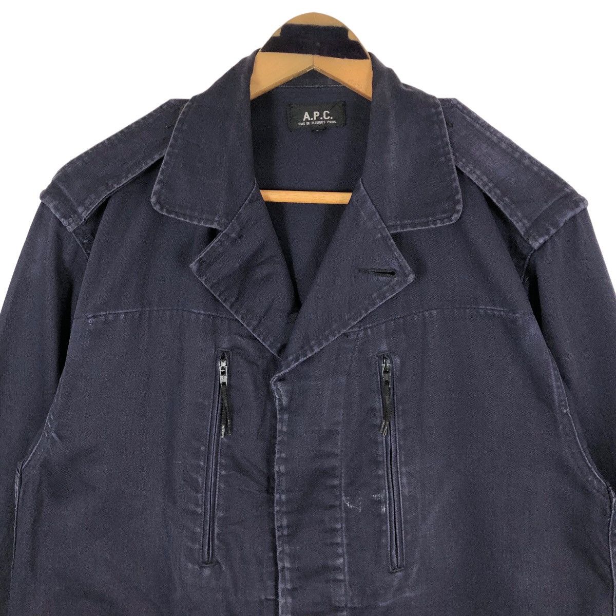 A.P.C. Vintage A.P.C. Rue De Fleurus Paris Parka Light Jacket Size US M / EU 48-50 / 2 - 11 Thumbnail