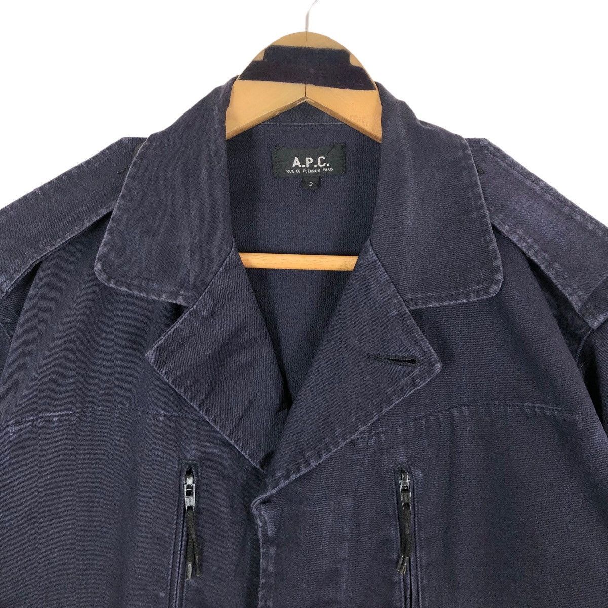 A.P.C. Vintage A.P.C. Rue De Fleurus Paris Parka Light Jacket Size US M / EU 48-50 / 2 - 3 Thumbnail