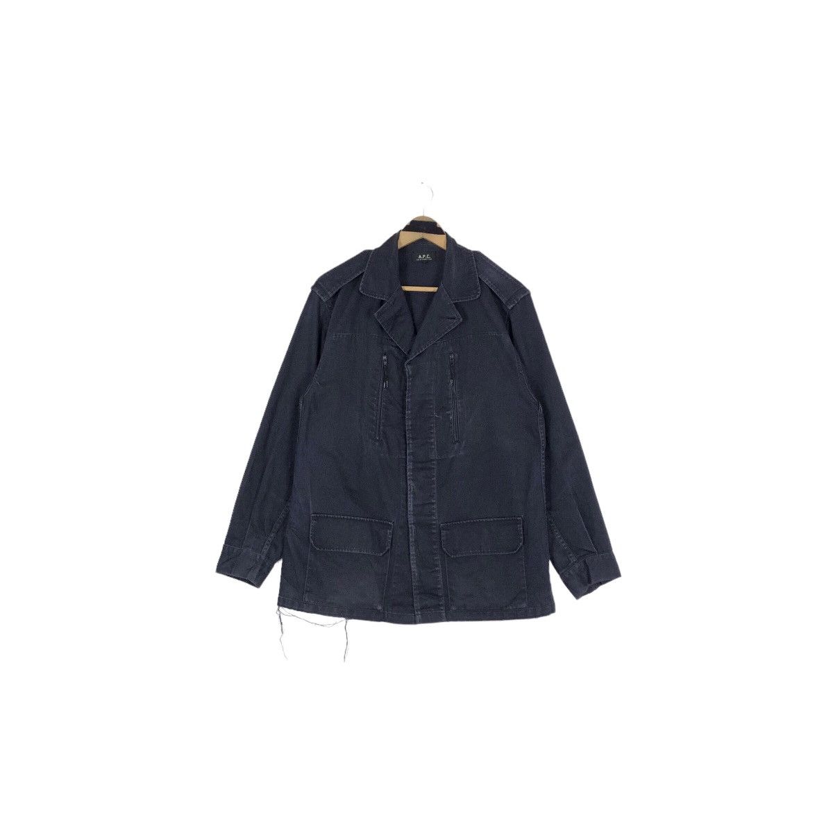 A.P.C. Vintage A.P.C. Rue De Fleurus Paris Parka Light Jacket Size US M / EU 48-50 / 2 - 2 Thumbnail