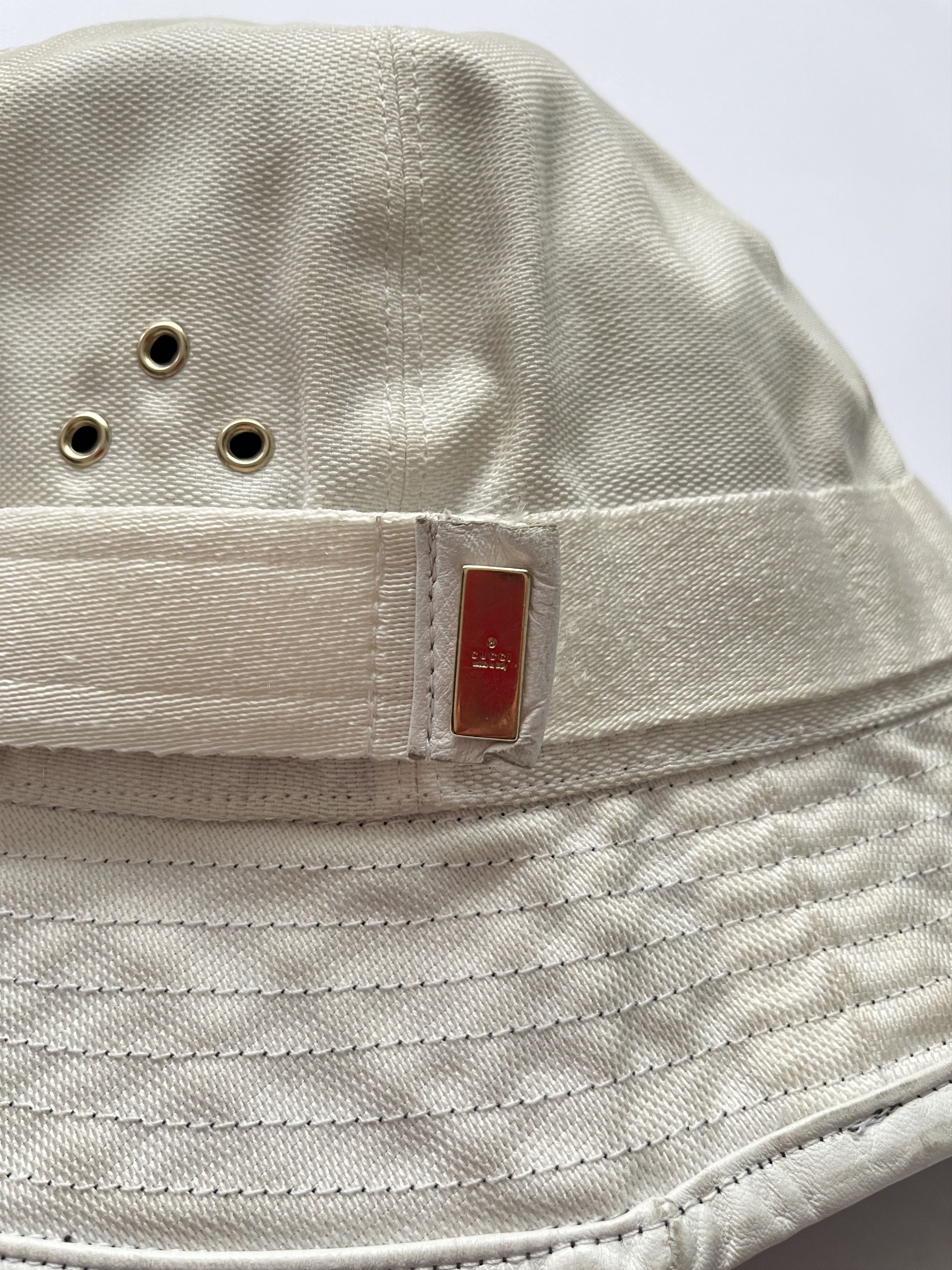 Gucci ⚡️QUICK SALE⚡️Gucci Cream Bucket Hat Size ONE SIZE - 4 Thumbnail