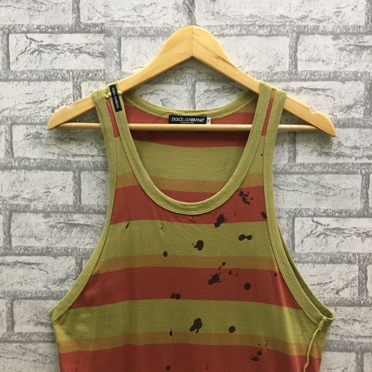 Dolce & Gabbana Dolce And Gabbana D&G Tank Top Shirts Size US S / EU 44-46 / 1 - 3 Thumbnail