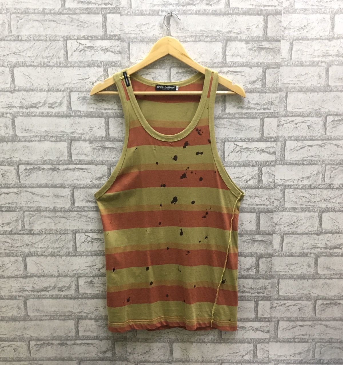 Dolce & Gabbana Dolce And Gabbana D&G Tank Top Shirts Size US S / EU 44-46 / 1 - 1 Thumbnail