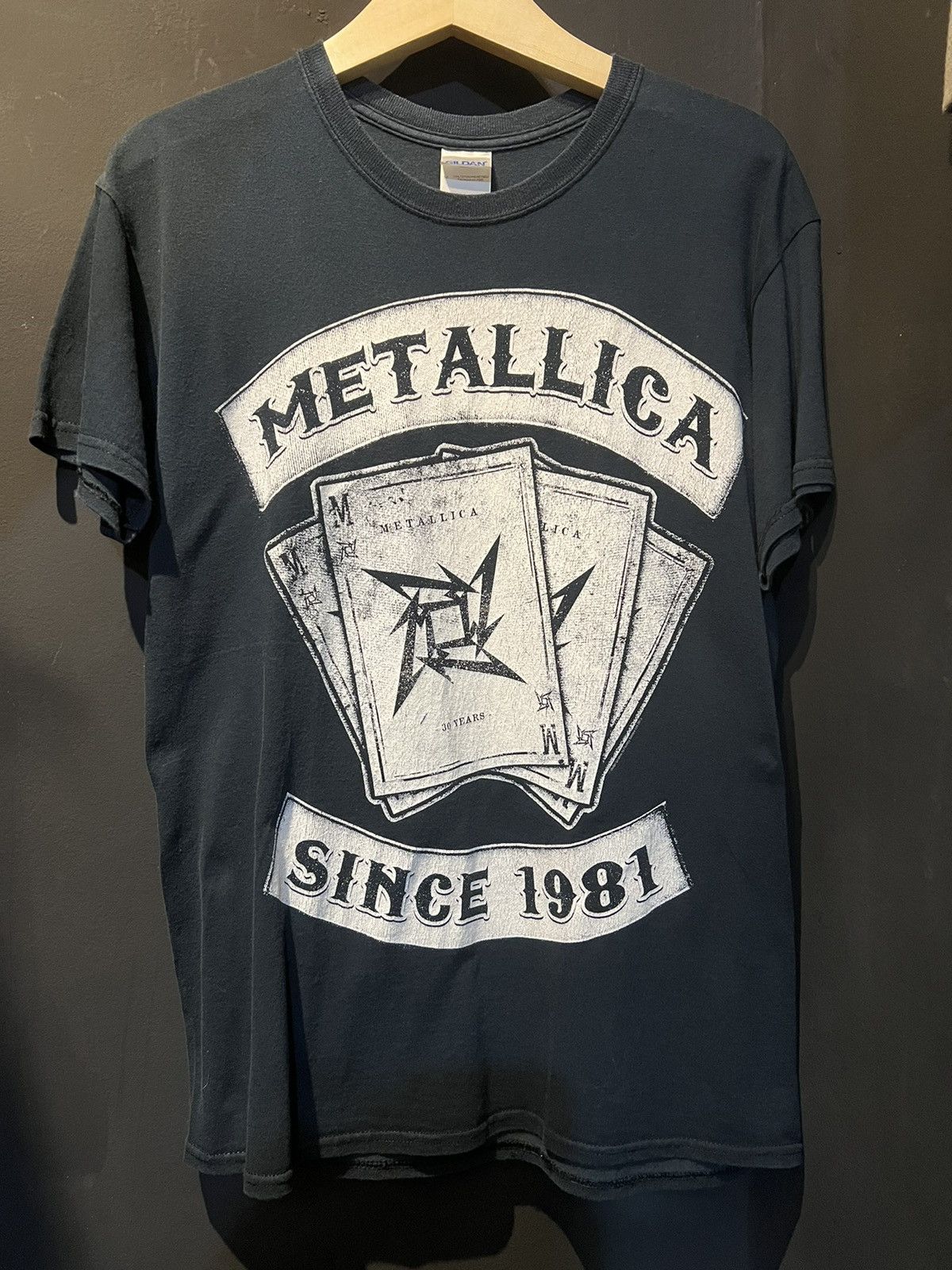 VTG 30 YEARS METALLICA TEES SINCE 1981