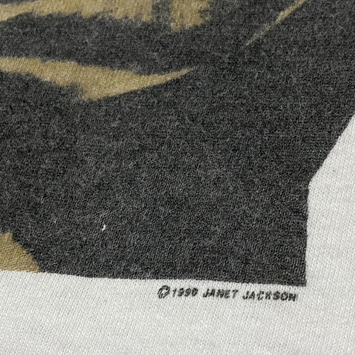 Rap Tees VINTAGE 90S JANET JACKSON RAP TEE Size US M / EU 48-50 / 2 - 3 Thumbnail